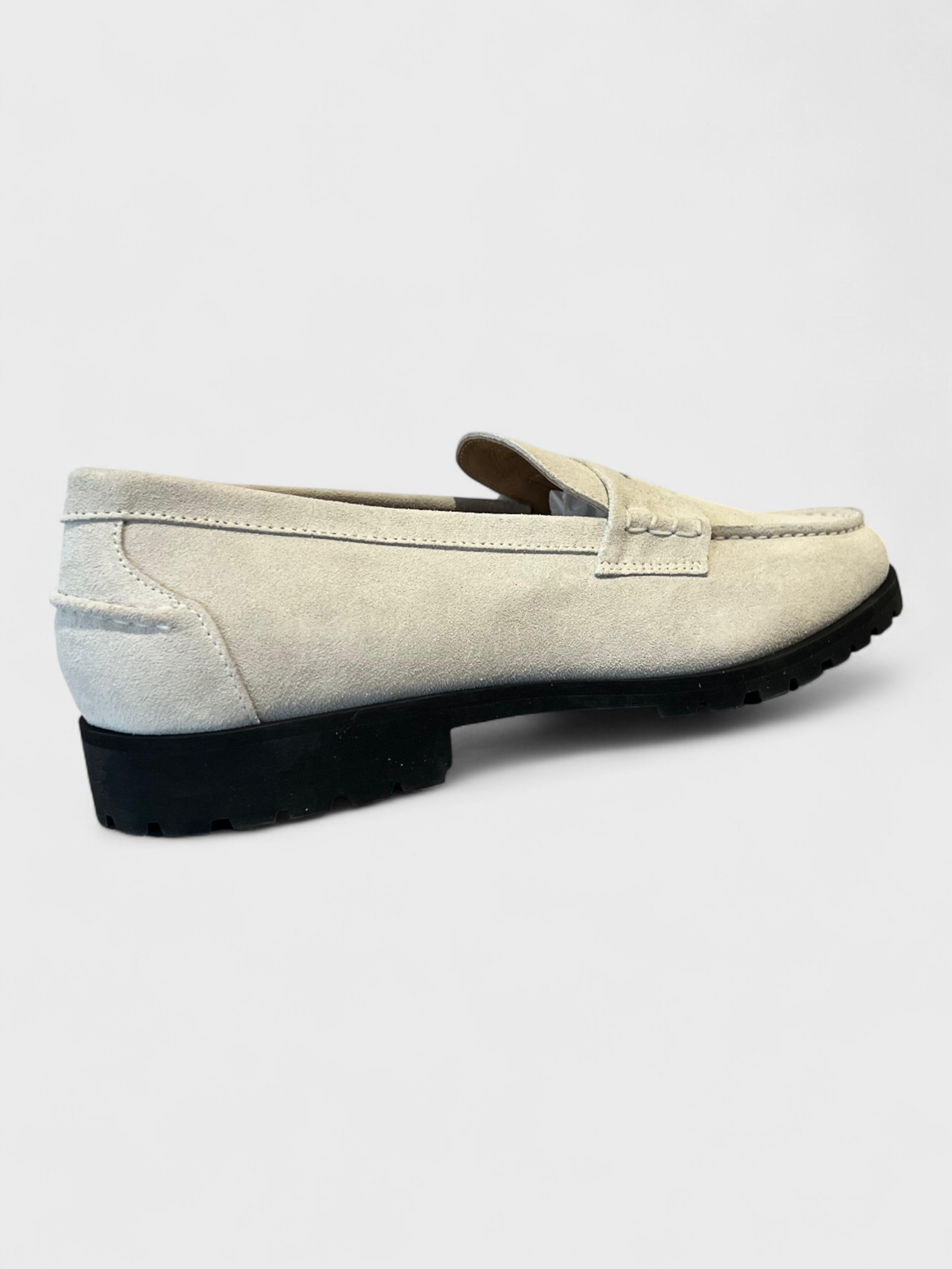 Aimé Leon Dore Country Suede Loafer Bone White