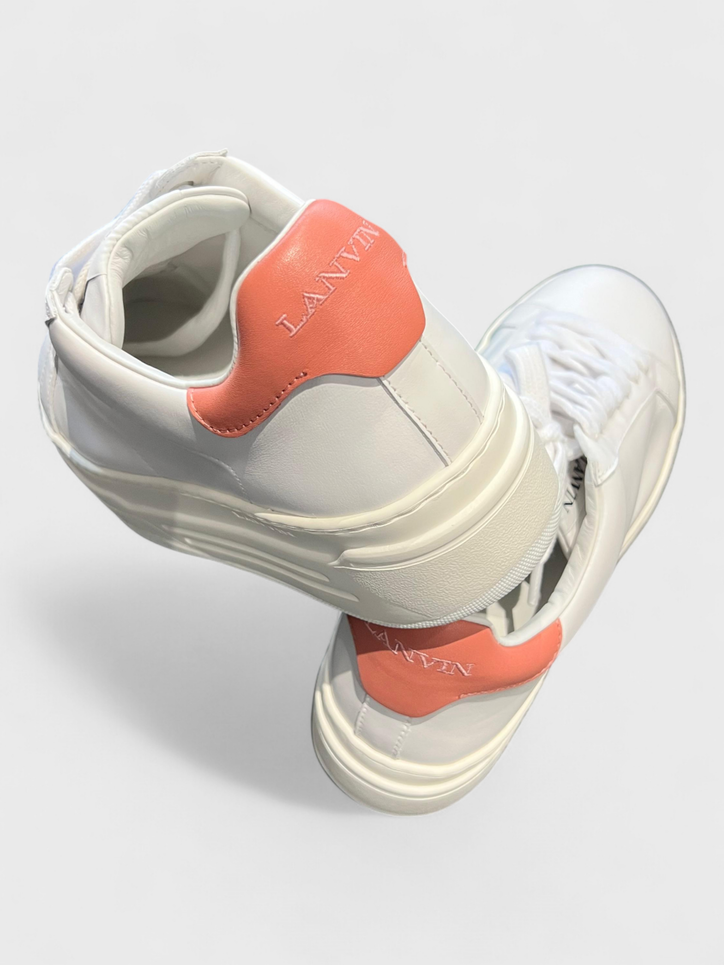 Lanvin DDB0 Platform Sneakers Wmns White