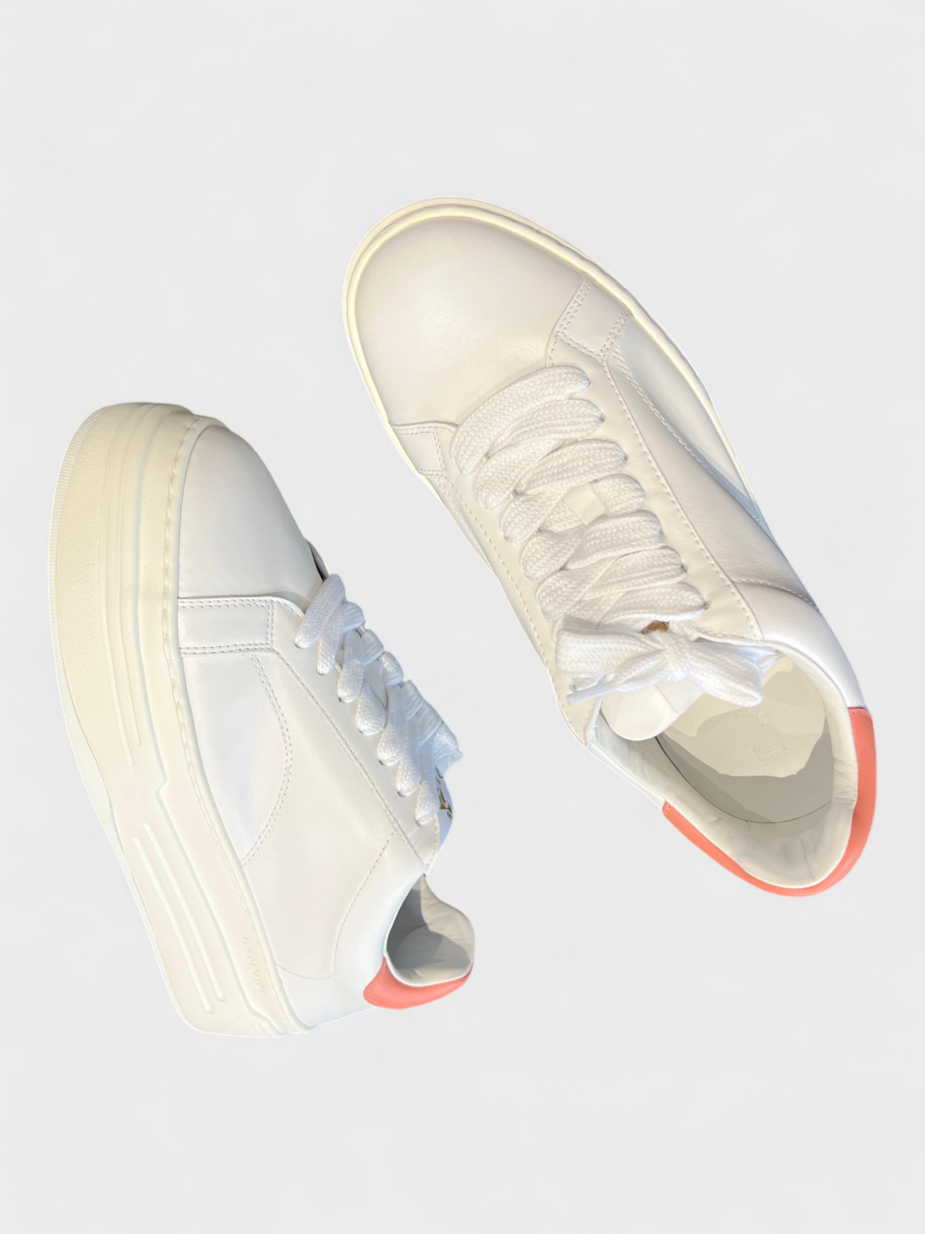 Lanvin DDB0 Platform Sneakers Wmns White