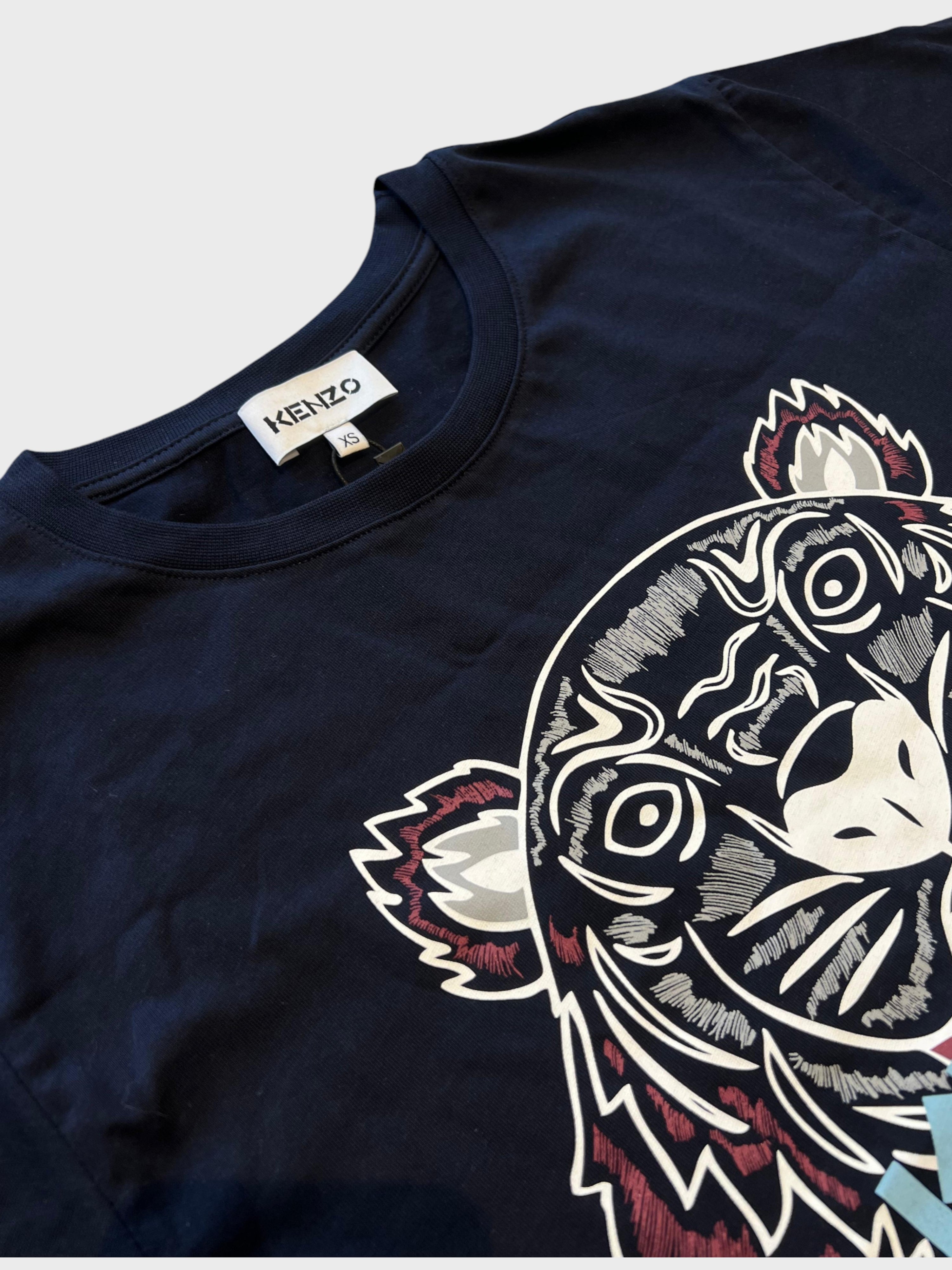 Kenzo Classic Tiger T Shirt Navy