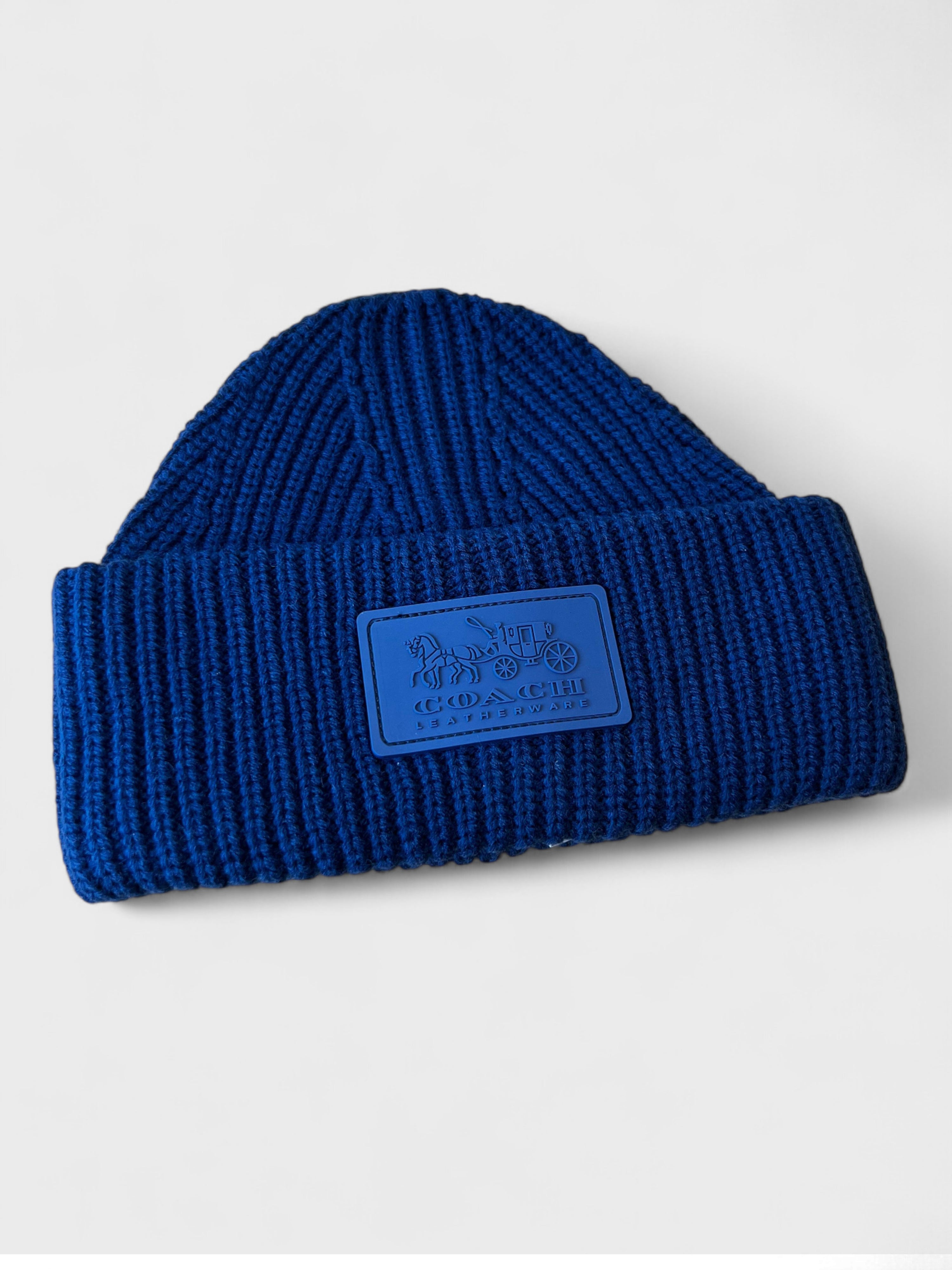 Coach Patch Beanie True Blue