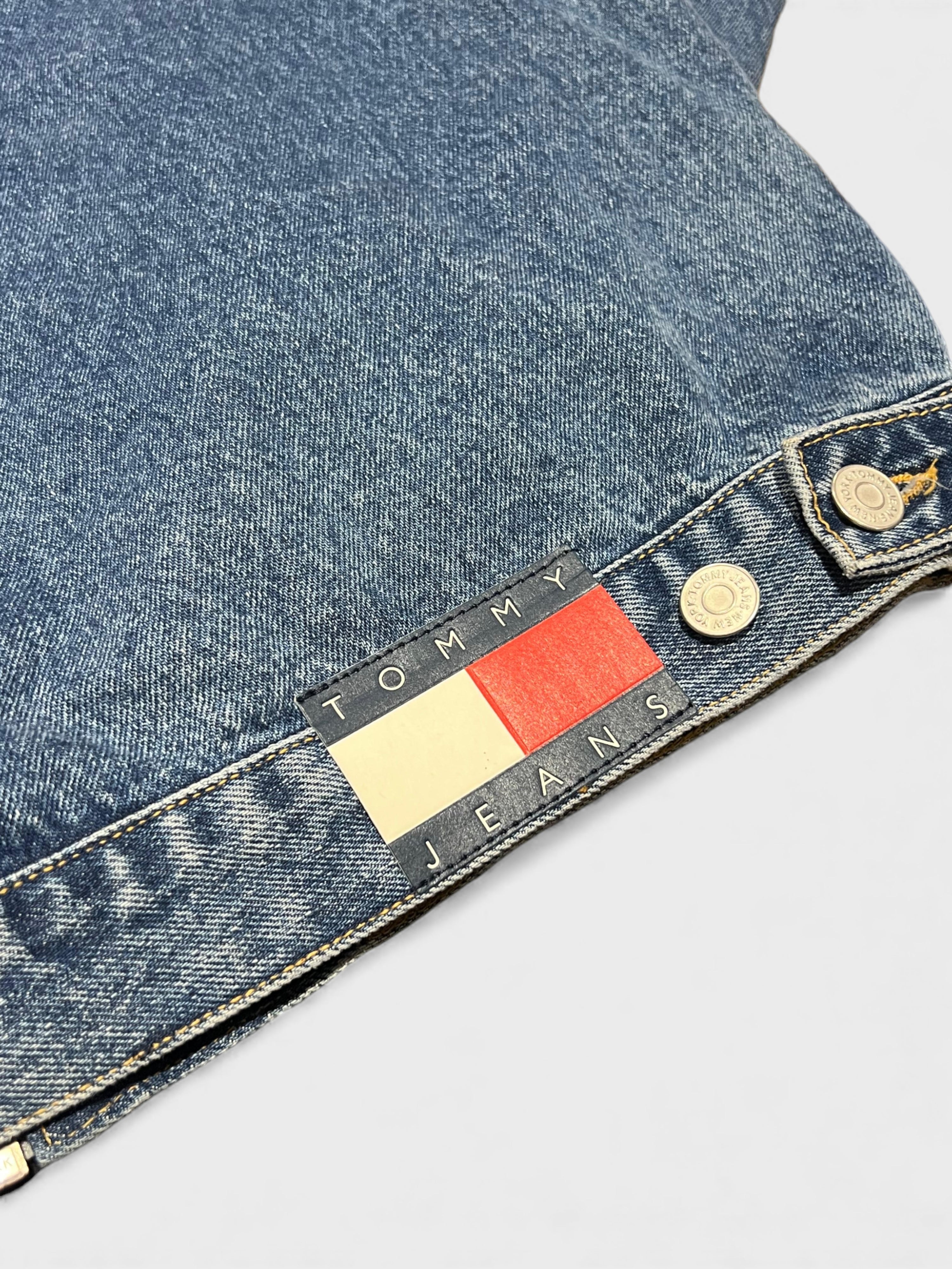 Tommy Hilfiger Jeans Aiden Oversized Mailman Jacket Denim Blue