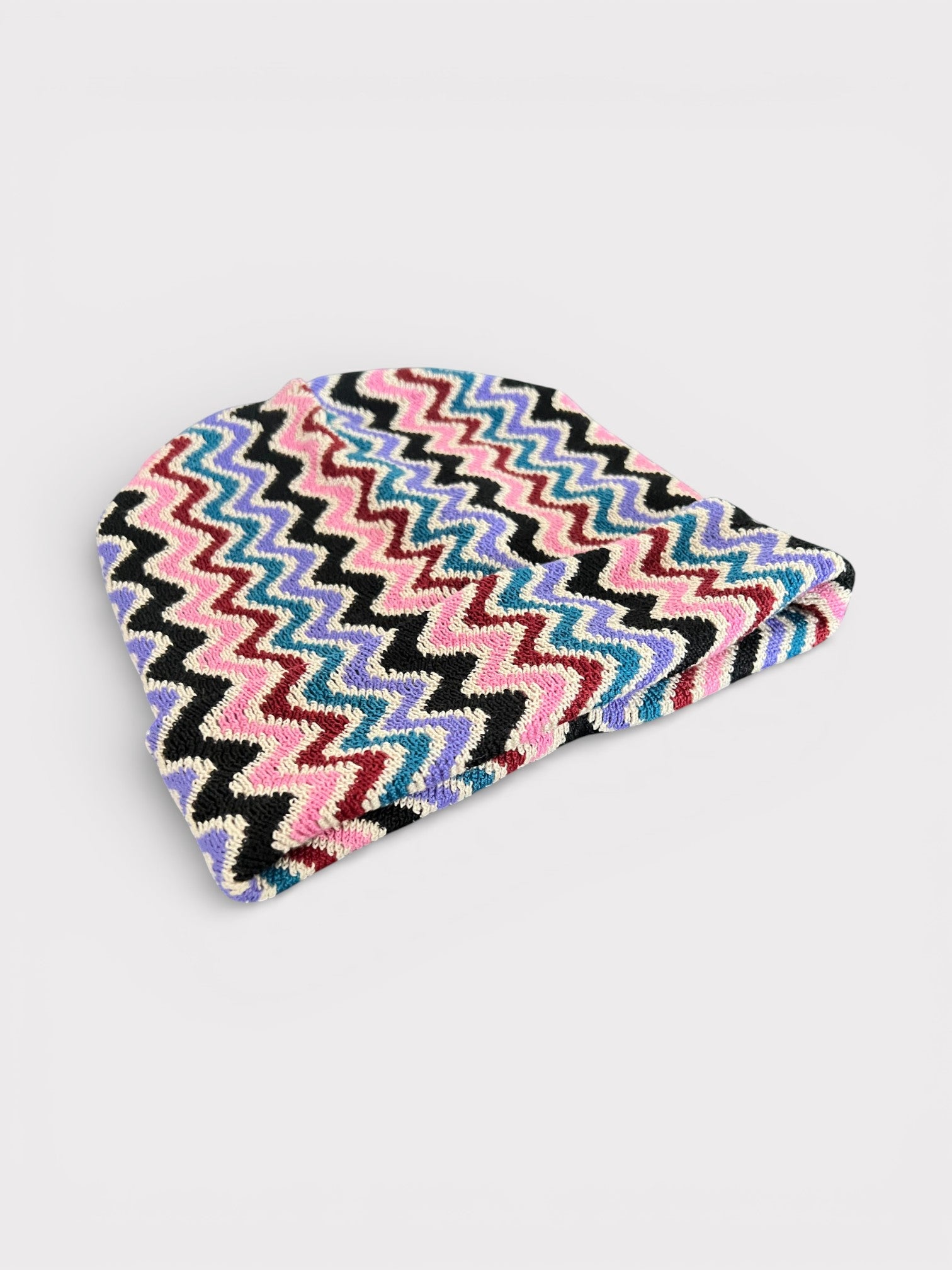 Missoni Zigzag Beanie Pink Multi