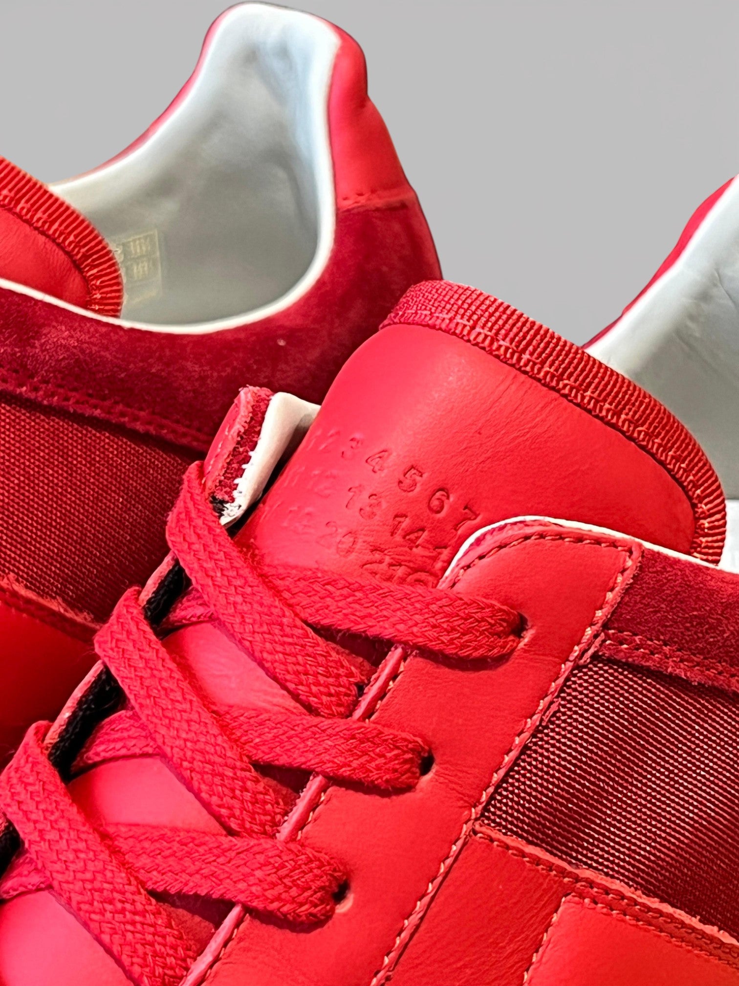 Maison Margiela MM6 Replica Runners Red