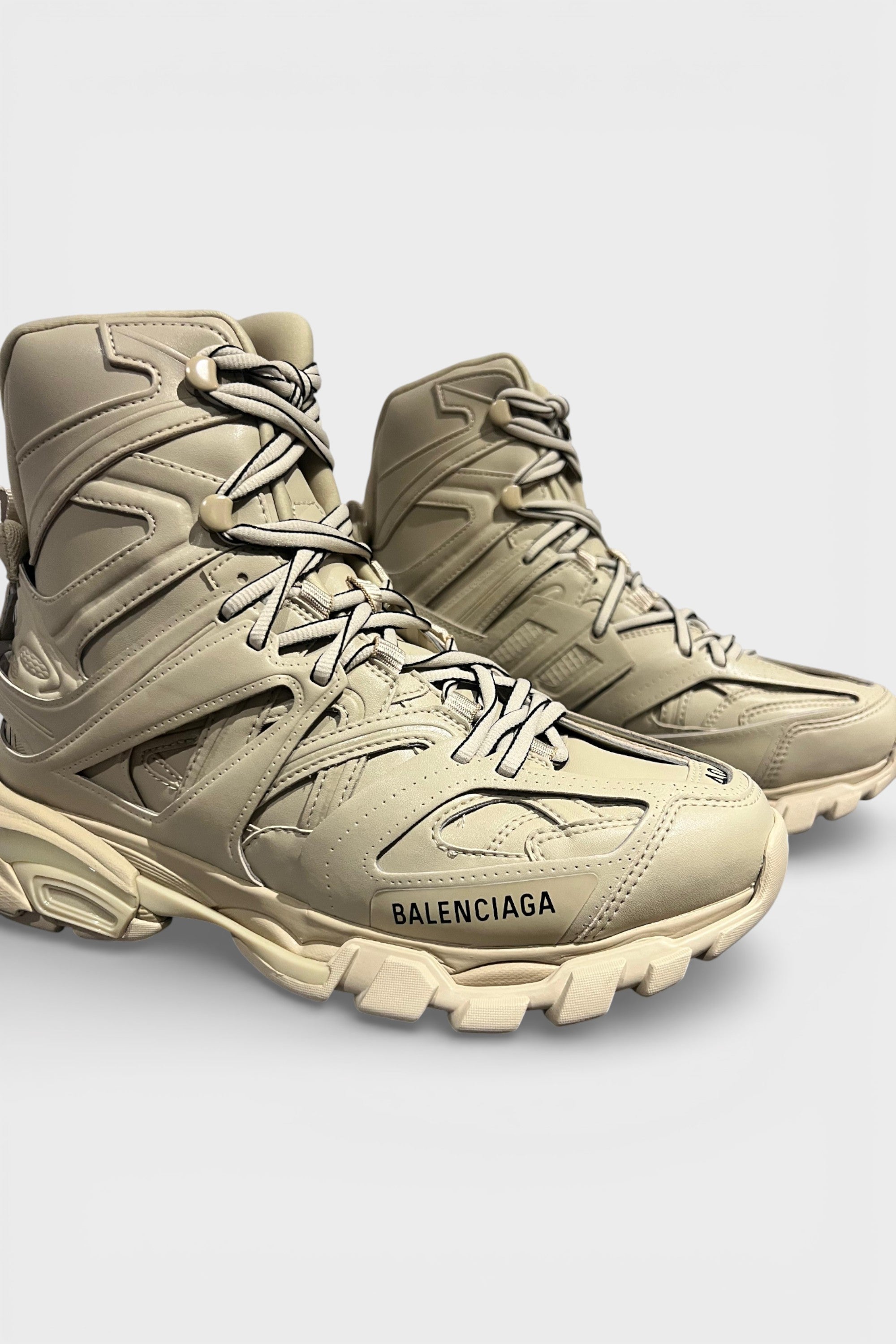 Balenciaga Track Hike High Beige Wmns