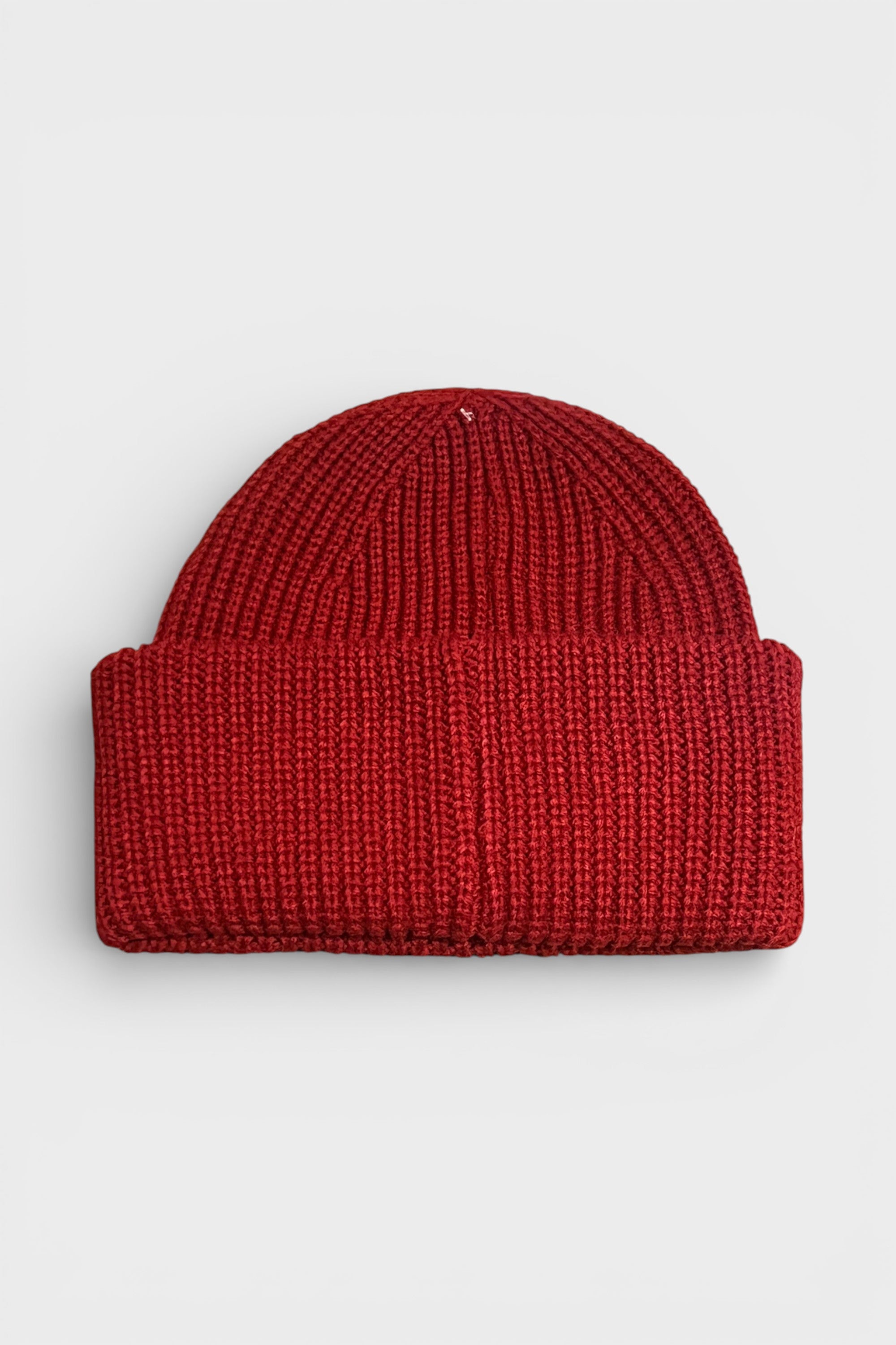 Coach Woven Patch Beanie Cherry Red