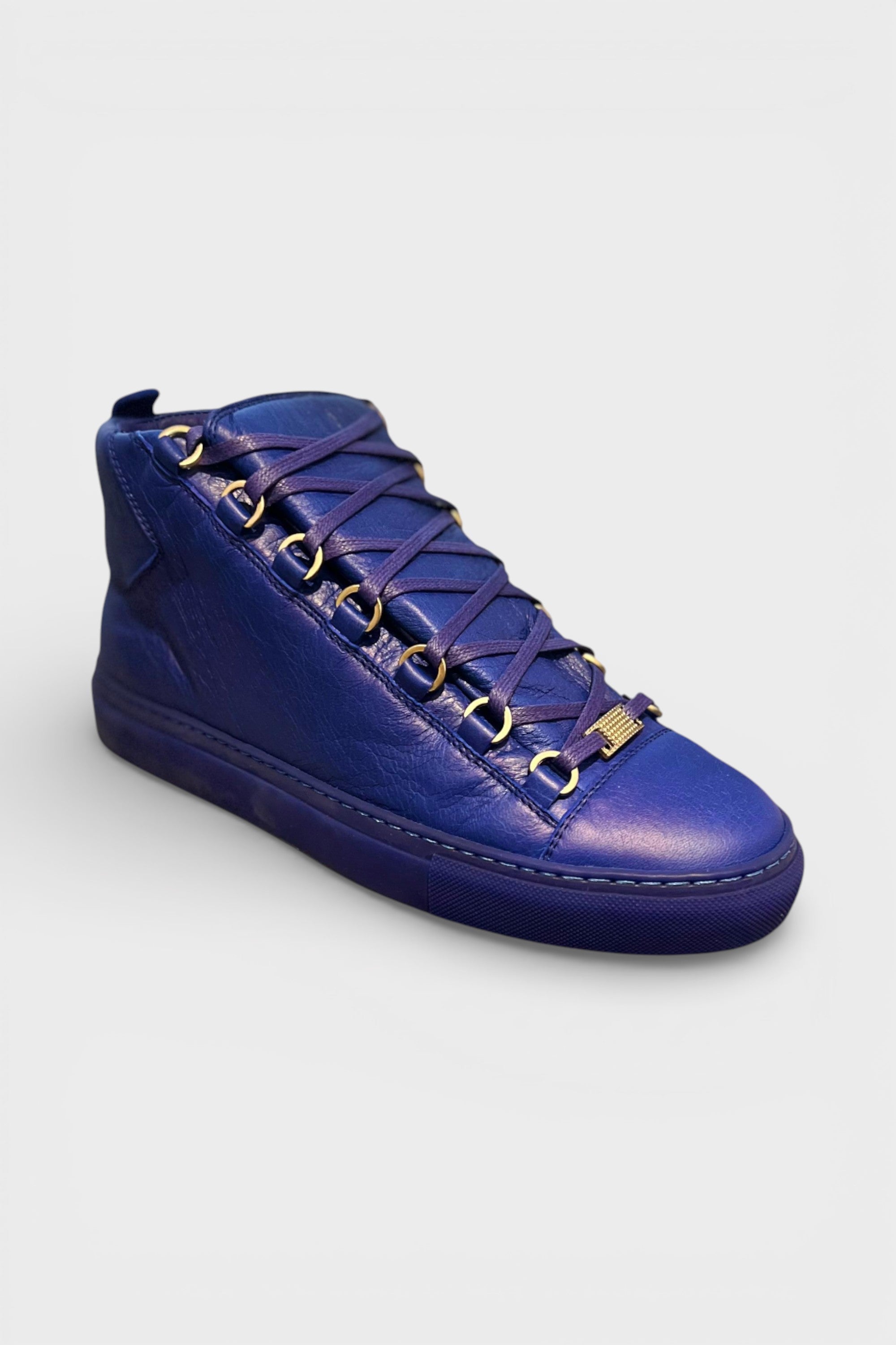 Balenciaga Arena High Sneakers Blue
