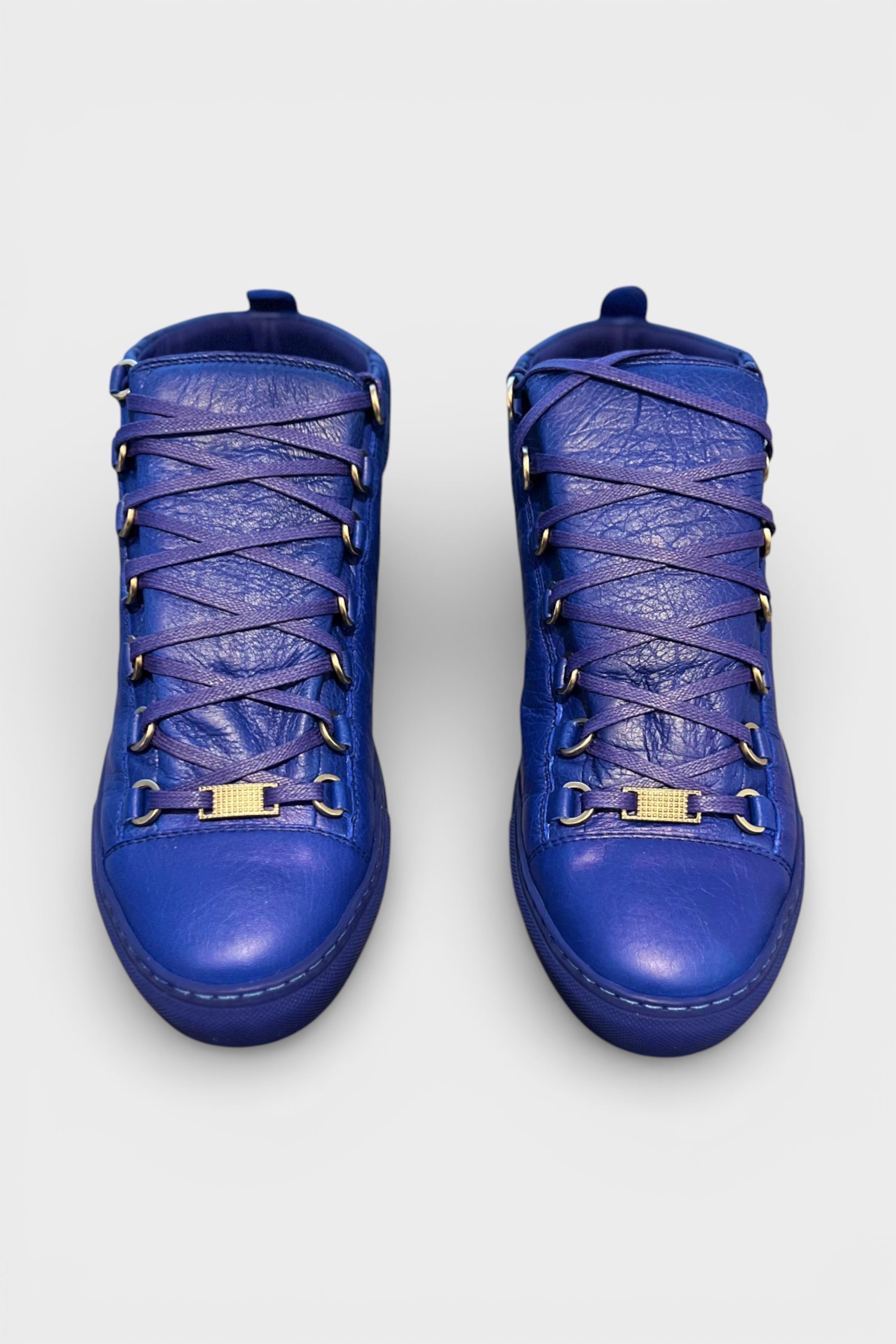 Balenciaga Arena High Sneakers Blue