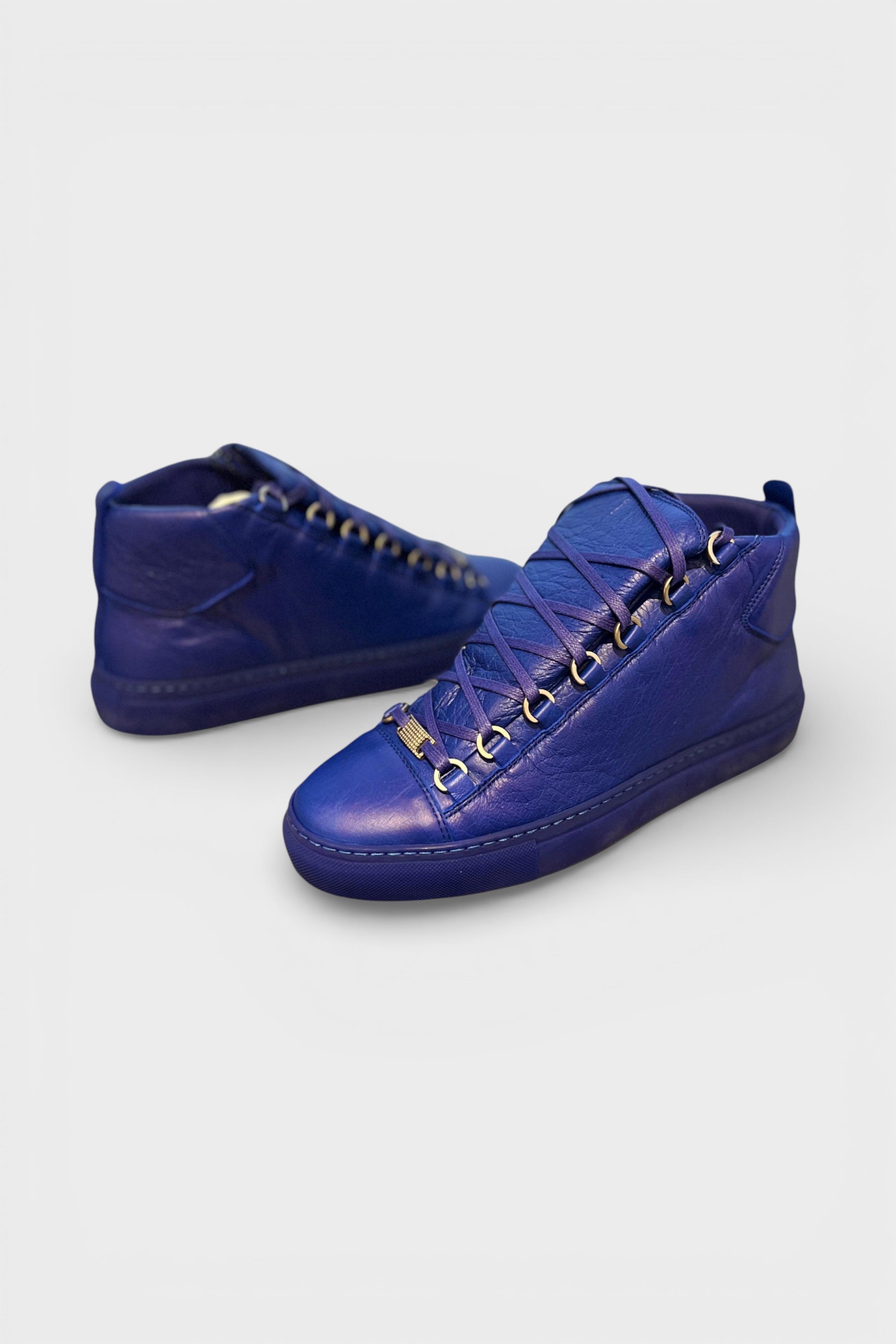 Balenciaga Arena High Sneakers Blue