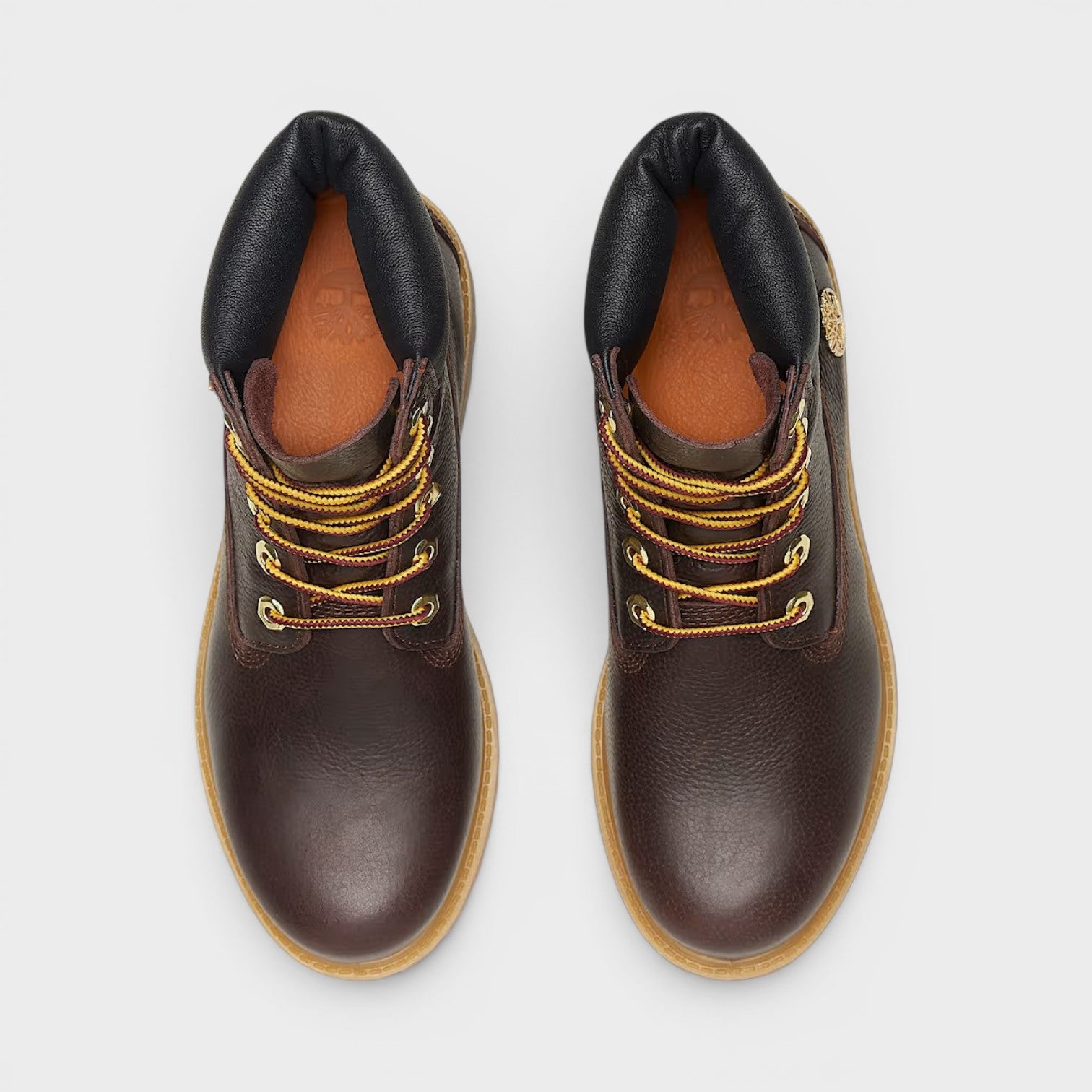 Premium 6 Inch Lace Waterproof Boots Dark Brown