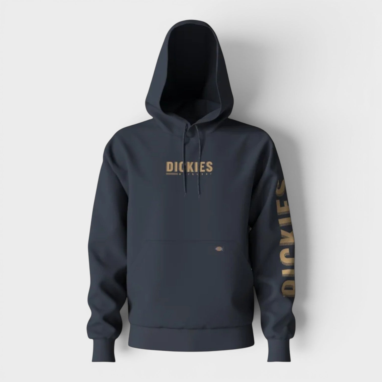 Graphic Pullover Hoodie Dark Blue