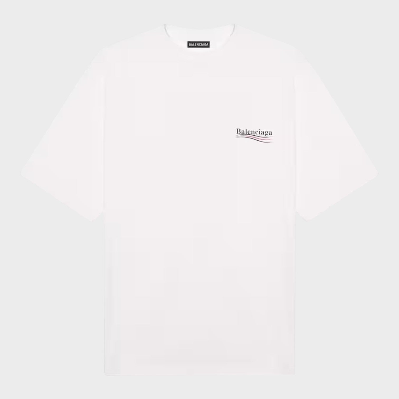 Logo Political Campaign T-Shirt White