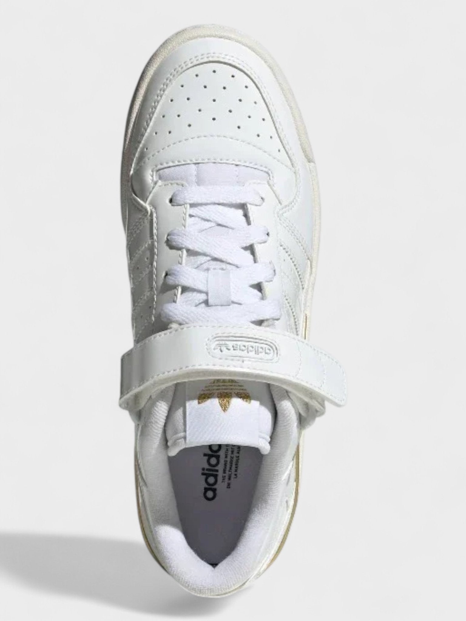 Adidas Forum Low White Matte Gold - Supplied FashionAdidas