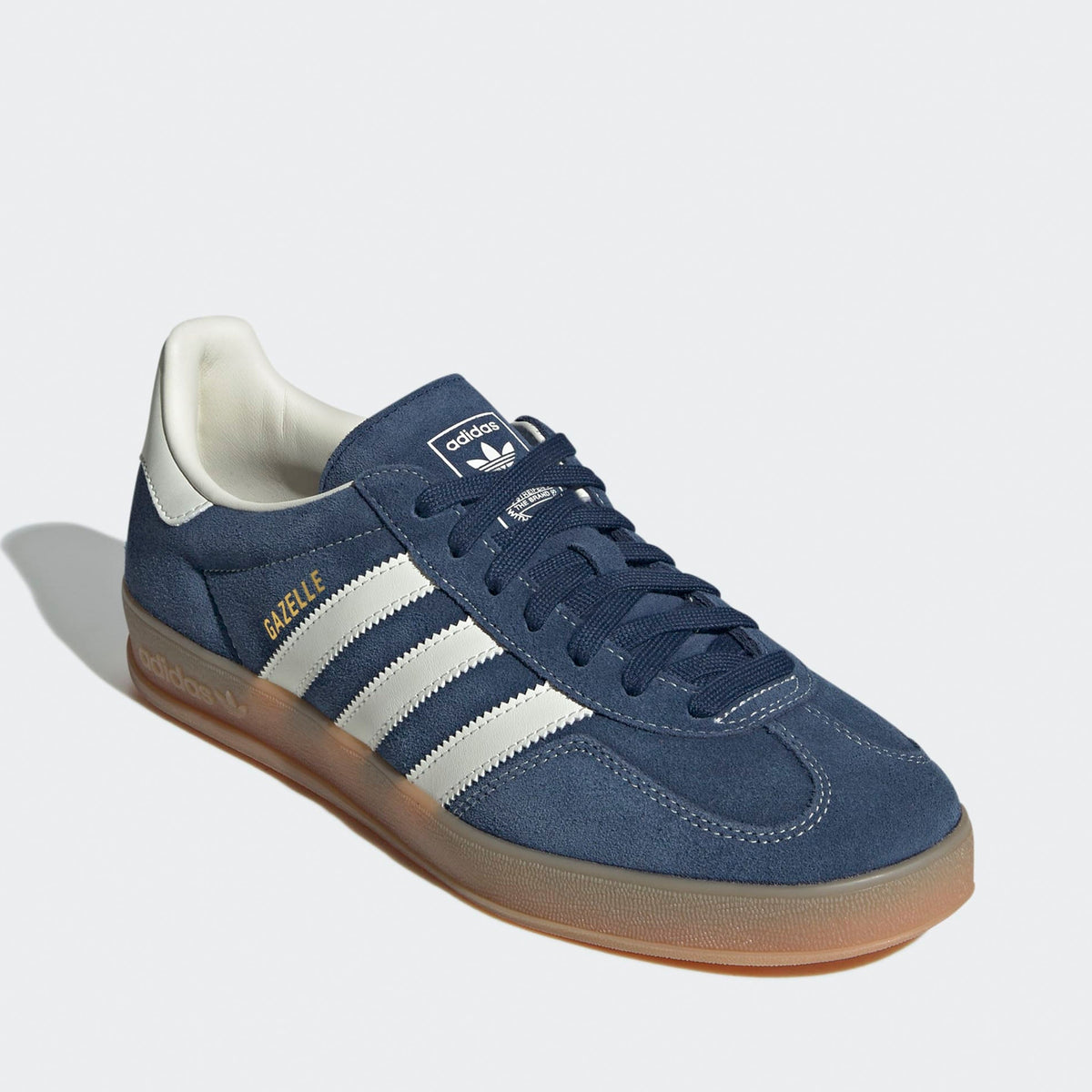 Gazelle Indoor  Night Indigo Off White Gold Metallic
