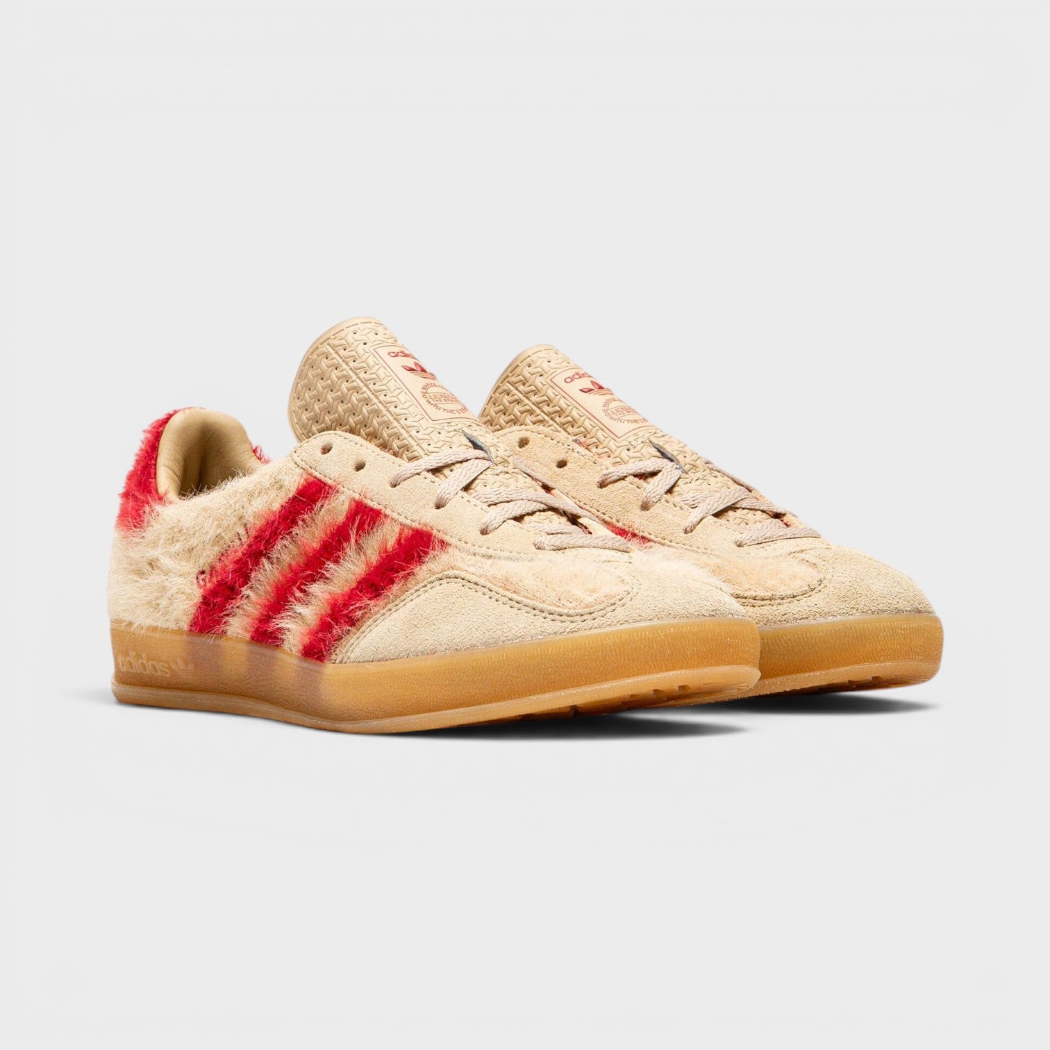 Originals Womens Gazelle Indoor Beige Red