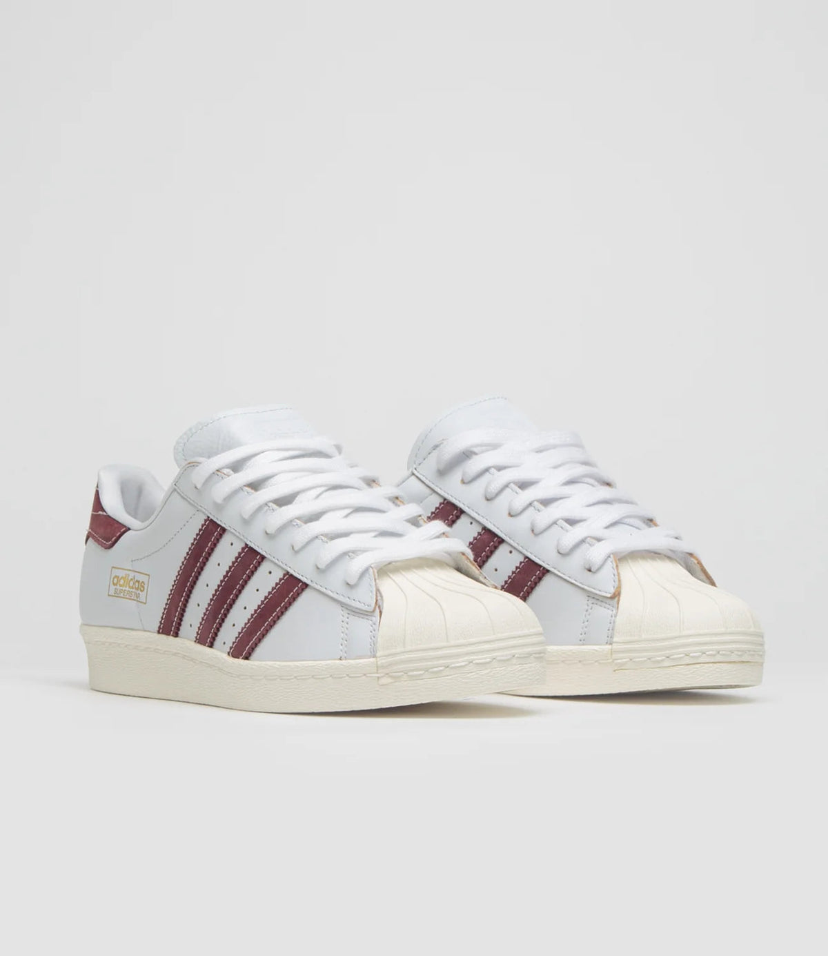 Superstar 80 ADV Crystal White Shadow Red Off White