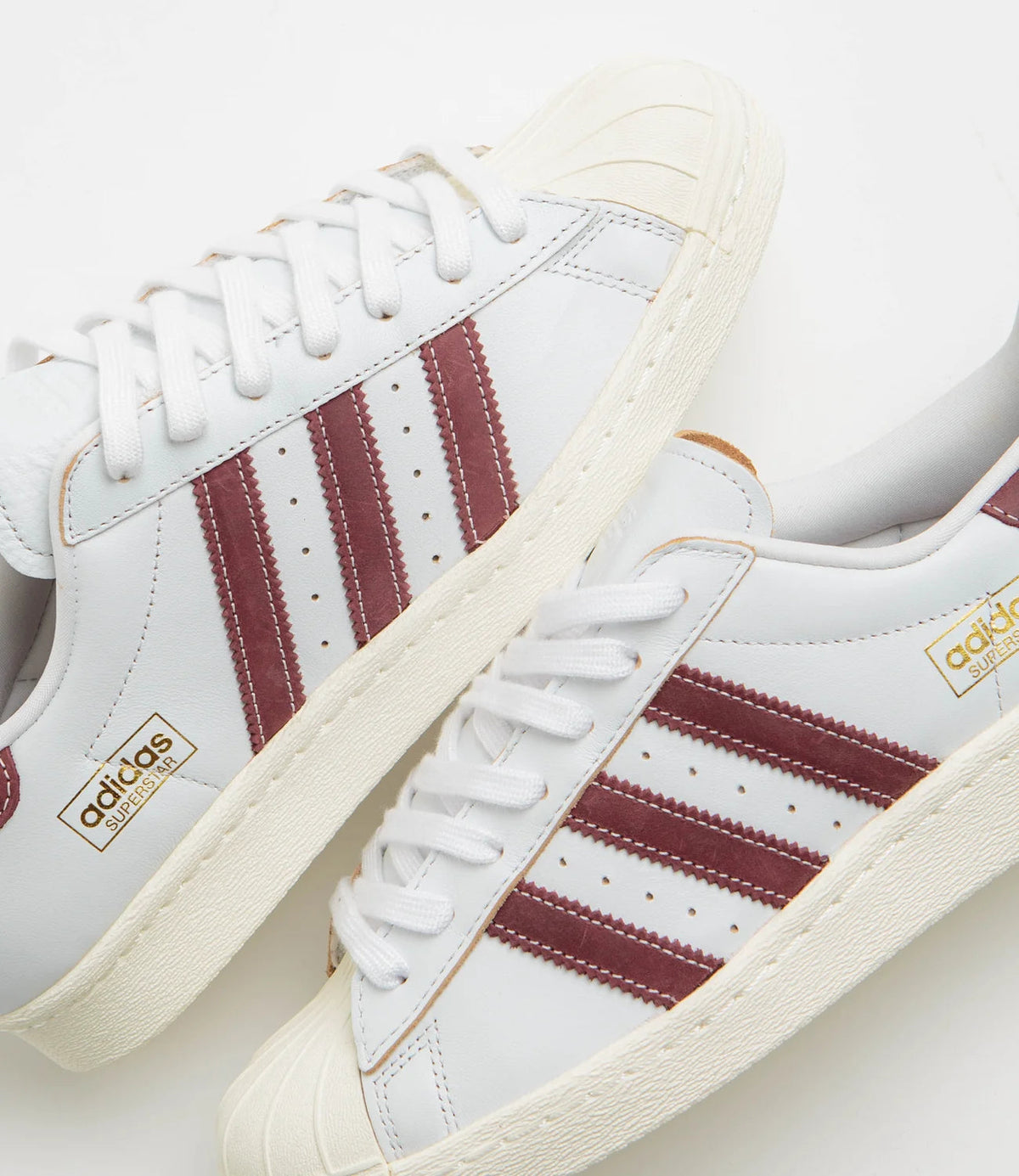 Superstar 80 ADV Crystal White Shadow Red Off White