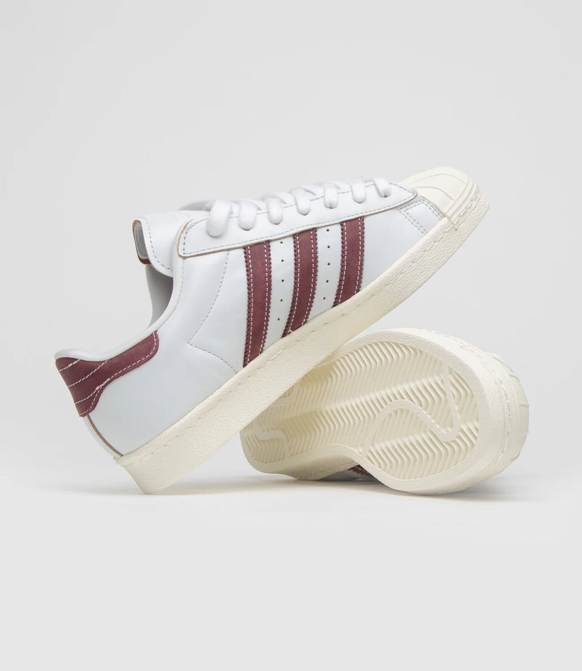 Superstar 80 ADV Crystal White Shadow Red Off White