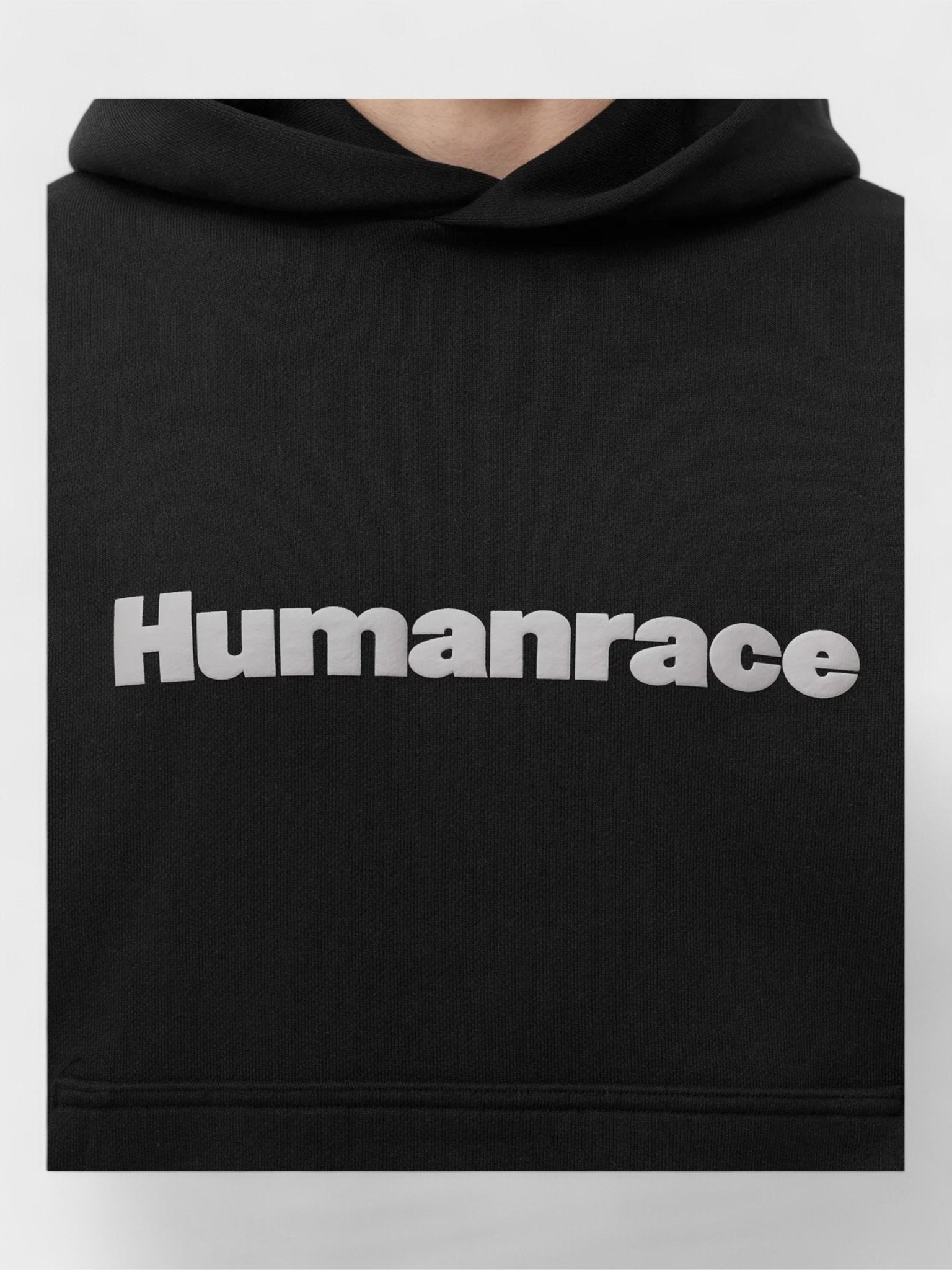 Adidas x Humanrace by Pharrell Williams Basics Hood Black - Supplied FashionAdidas