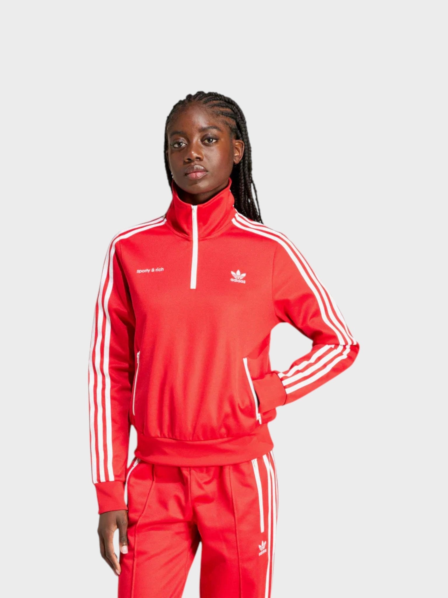 Adidas x Sporty & Rich Track Quarter Zip - Supplied FashionAdidas
