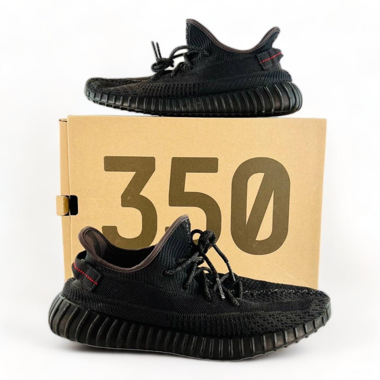 Adidas Yeezy Boost 350 V2 Black (Non-Reflective) UK12 - Supplied LuxuryYeezy