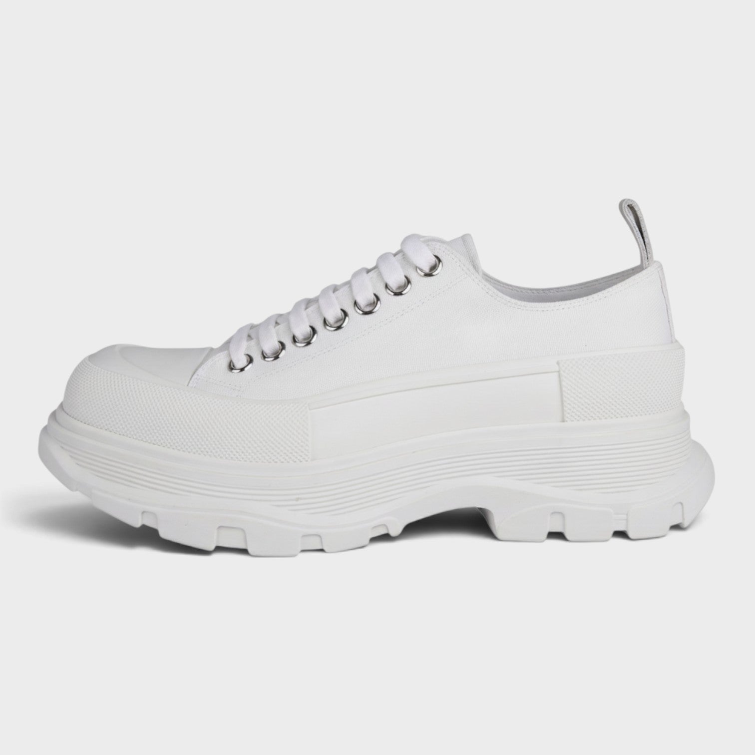 Tread Slick Lace Up Triple White