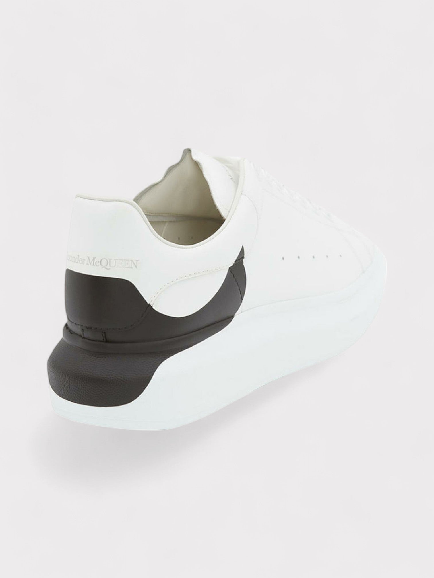 Alexander McQueen Oversized Sneaker 'White Black' - Supplied FashionAlexander McQueen