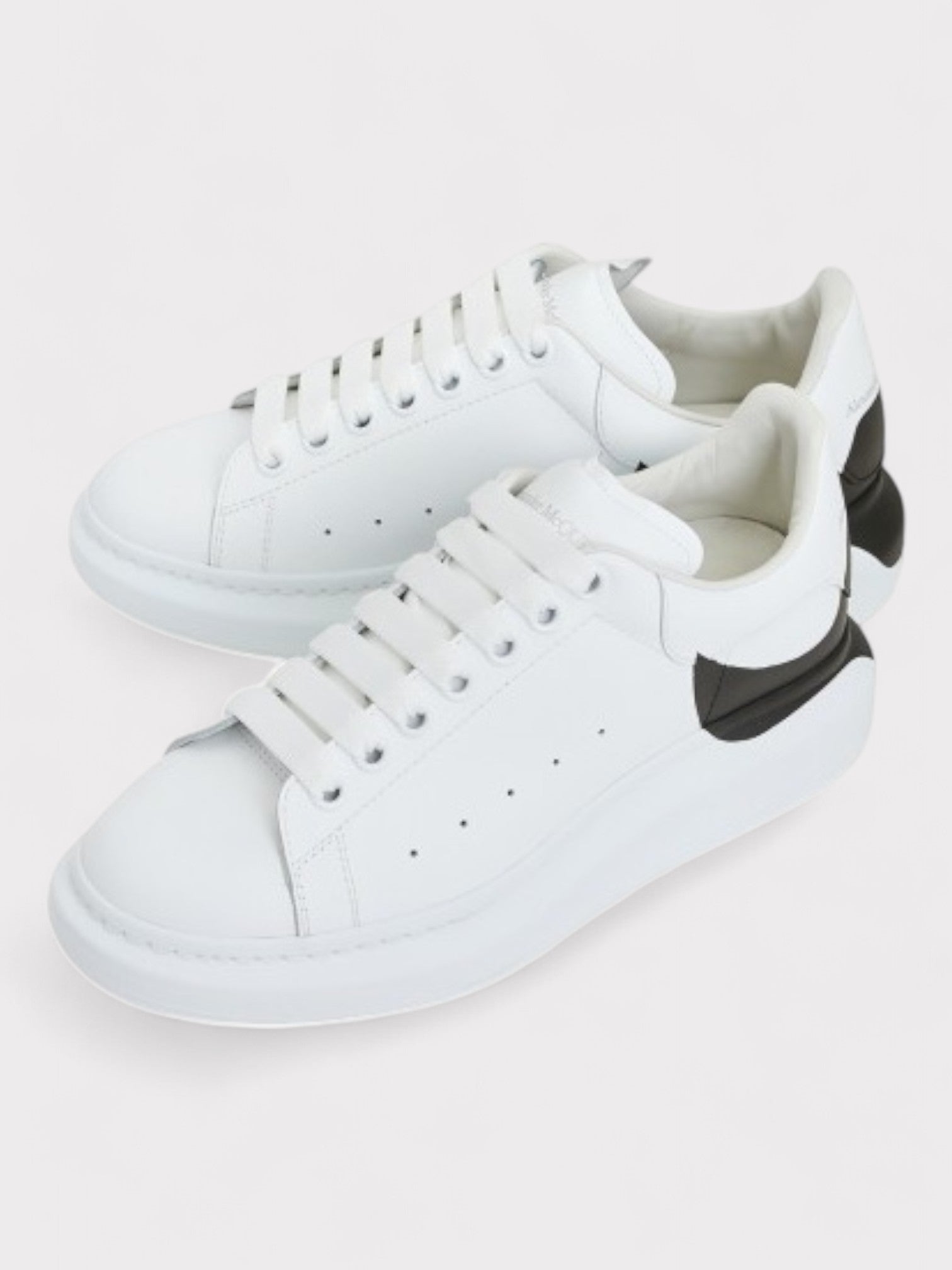 Alexander McQueen Oversized Sneaker 'White Black' - Supplied FashionAlexander McQueen