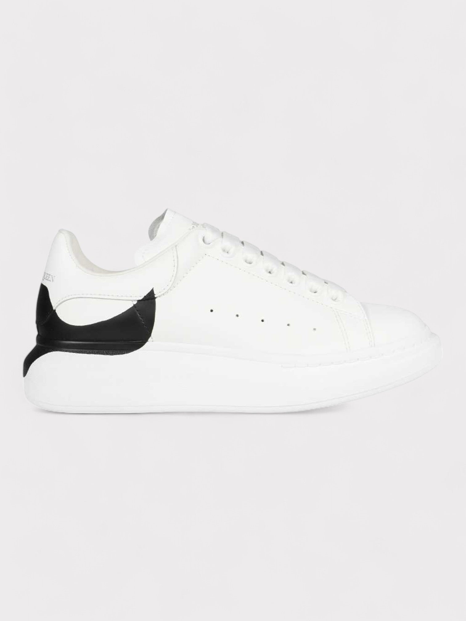 Alexander McQueen Oversized Sneaker 'White Black' - Supplied FashionAlexander McQueen