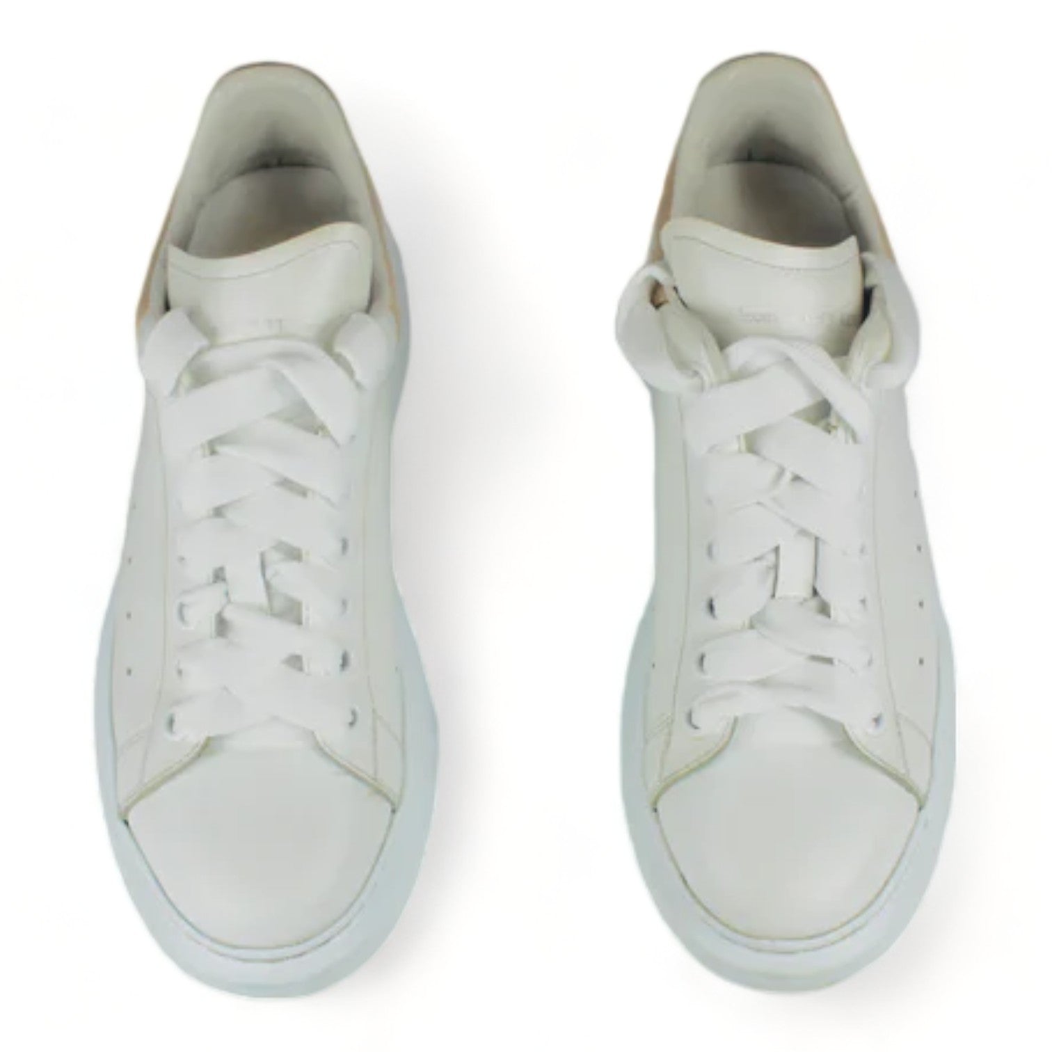 Alexander McQueen Oversized Sneaker White / Brown UK6 - Supplied LuxuryAlexander McQueen