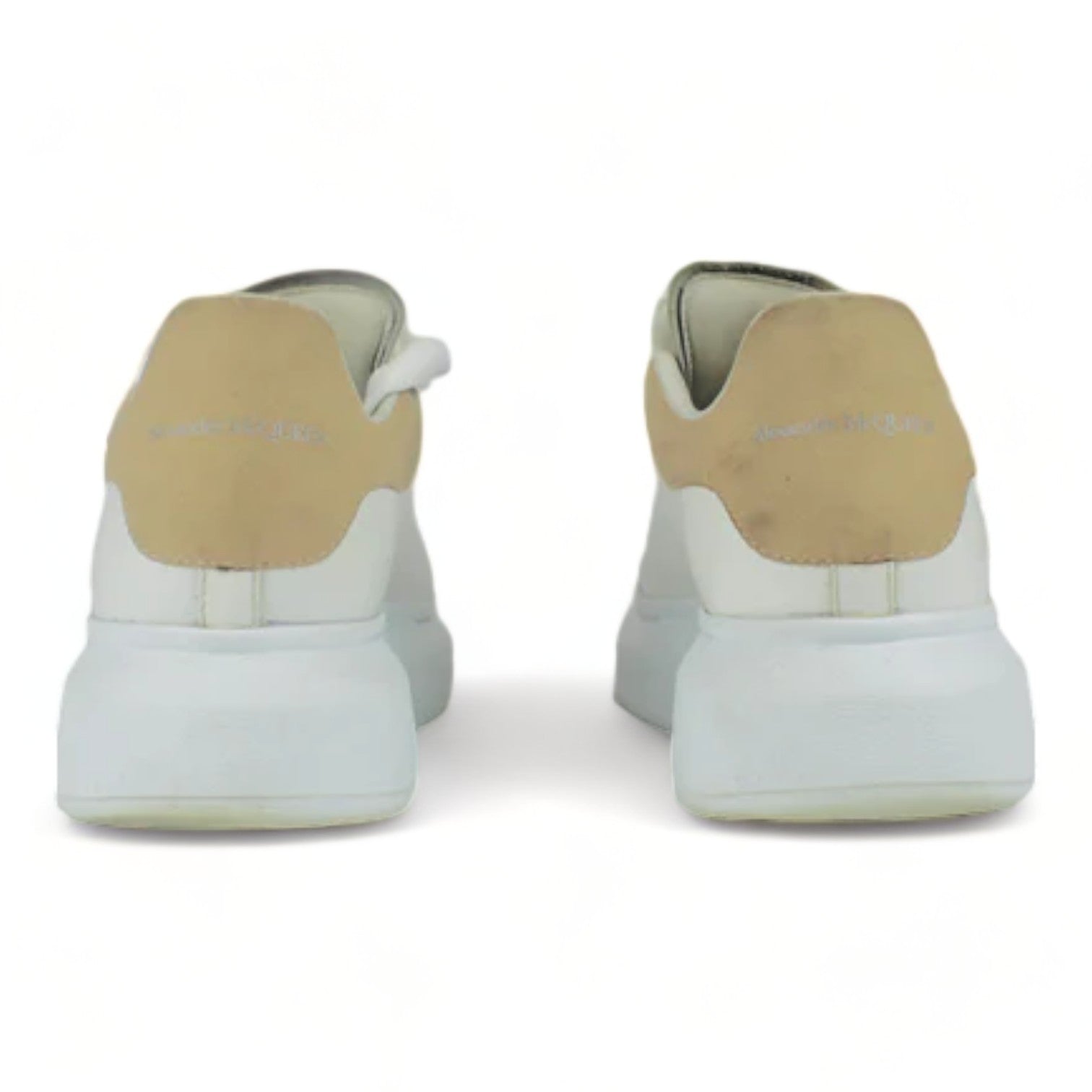 Alexander McQueen Oversized Sneaker White / Brown UK6 - Supplied LuxuryAlexander McQueen