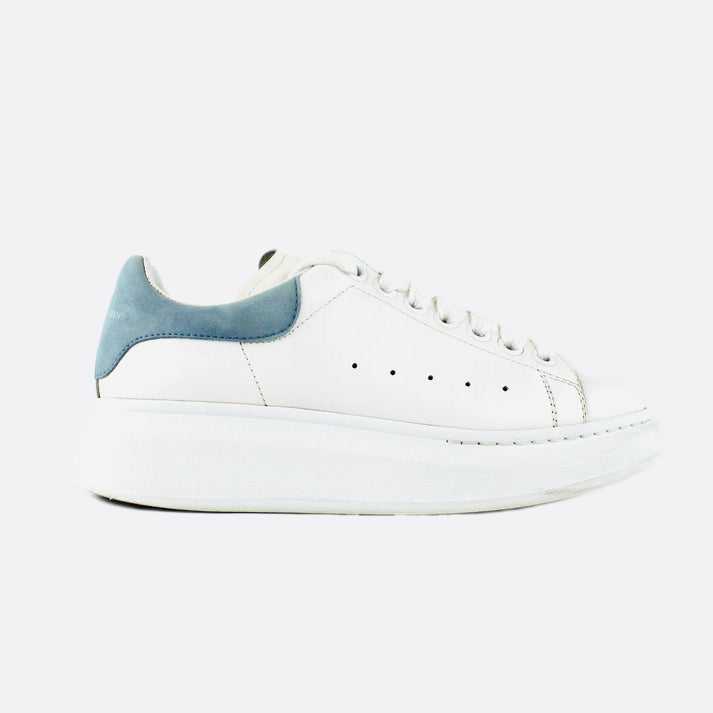 Alexander McQueen Oversized Sneaker White / Dream Blue UK4.5 - Supplied LuxuryAlexander McQueen