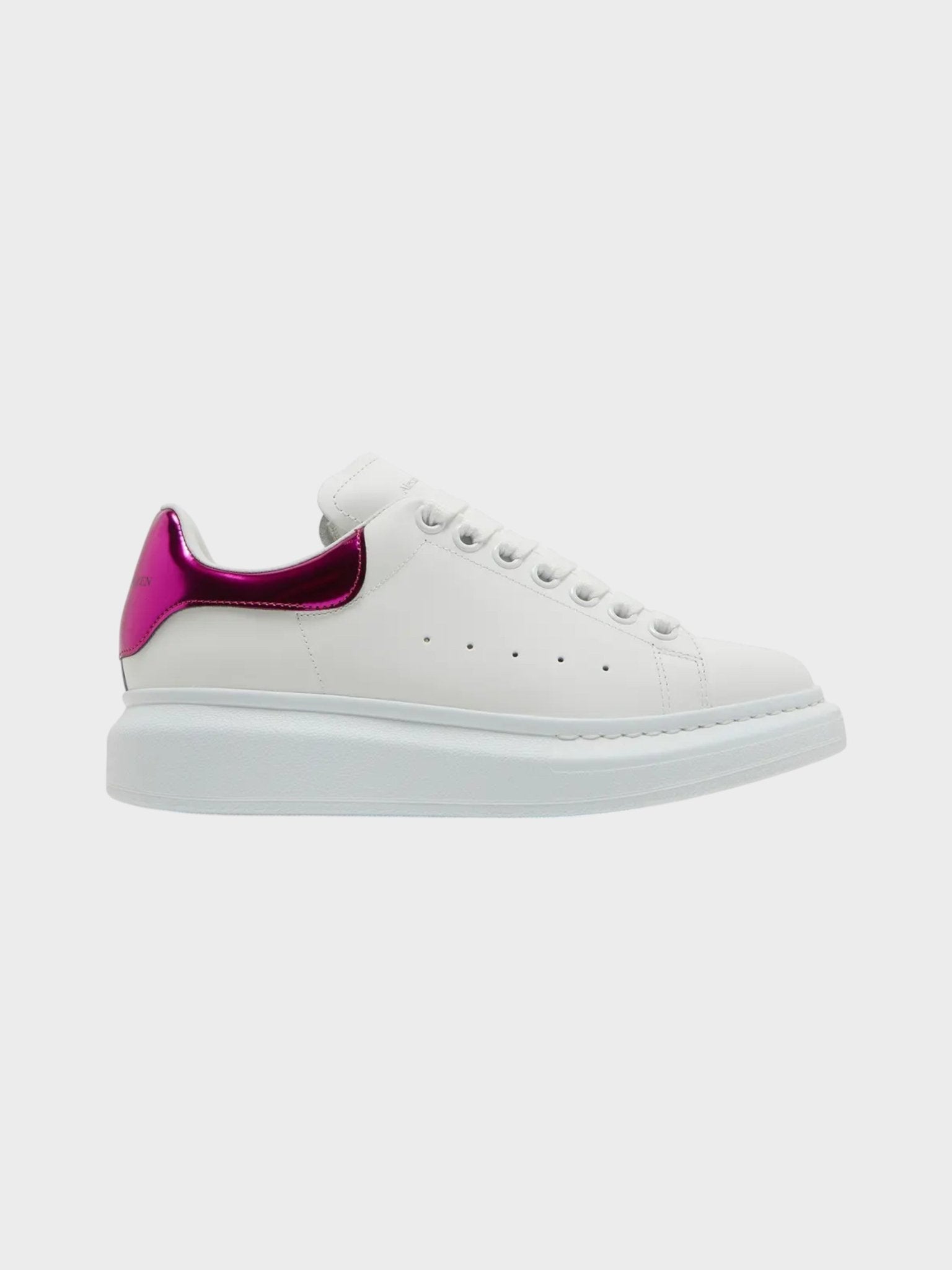 Alexander McQueen Oversized Sneaker White Pink - Supplied FashionAlexander McQueen