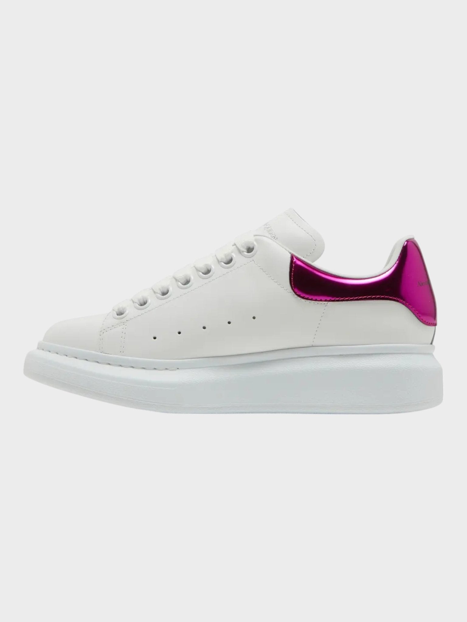 Alexander McQueen Oversized Sneaker White Pink - Supplied FashionAlexander McQueen