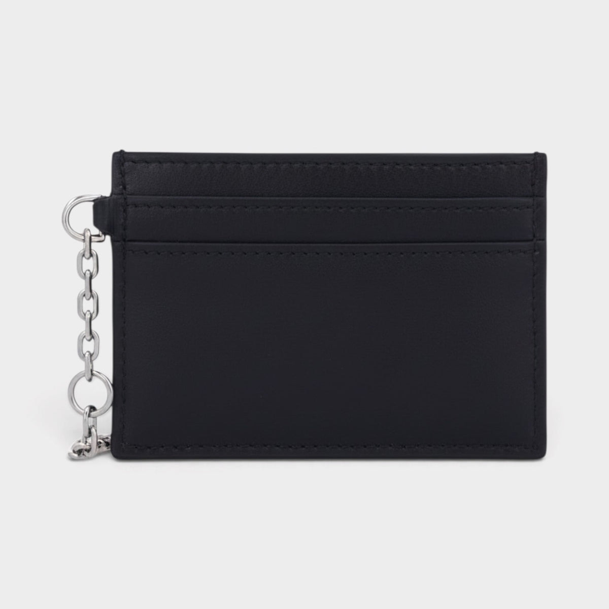 T-bar Card Holder Black Silver
