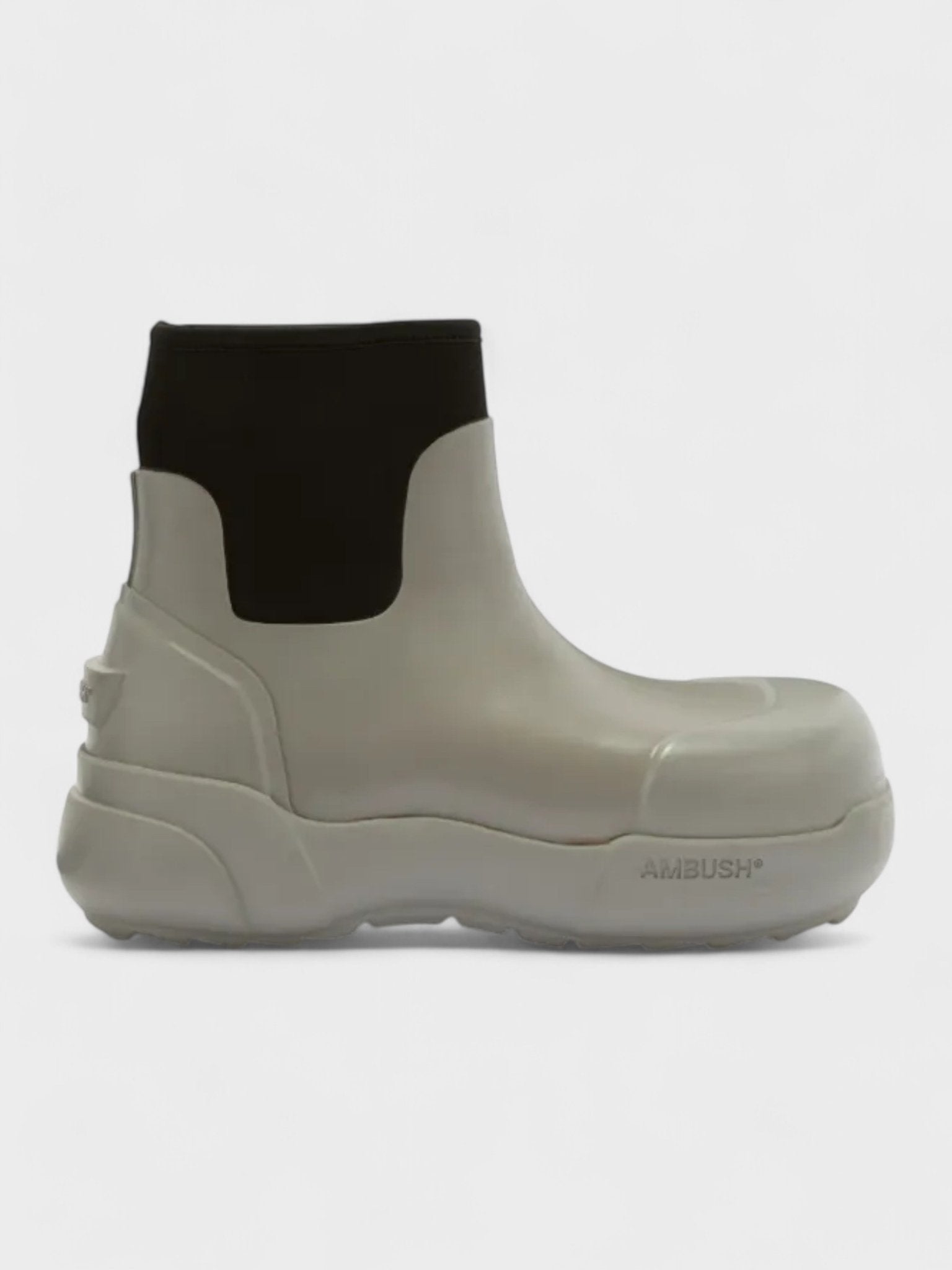 Ambush Rubber Boot Grey Black - Supplied FashionAmbush