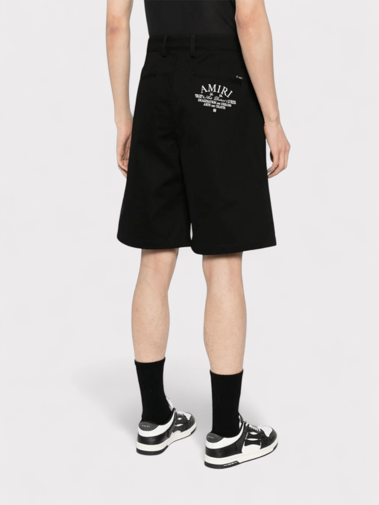 Amiri Arts District Chino Shorts Black - Supplied FashionAmiri
