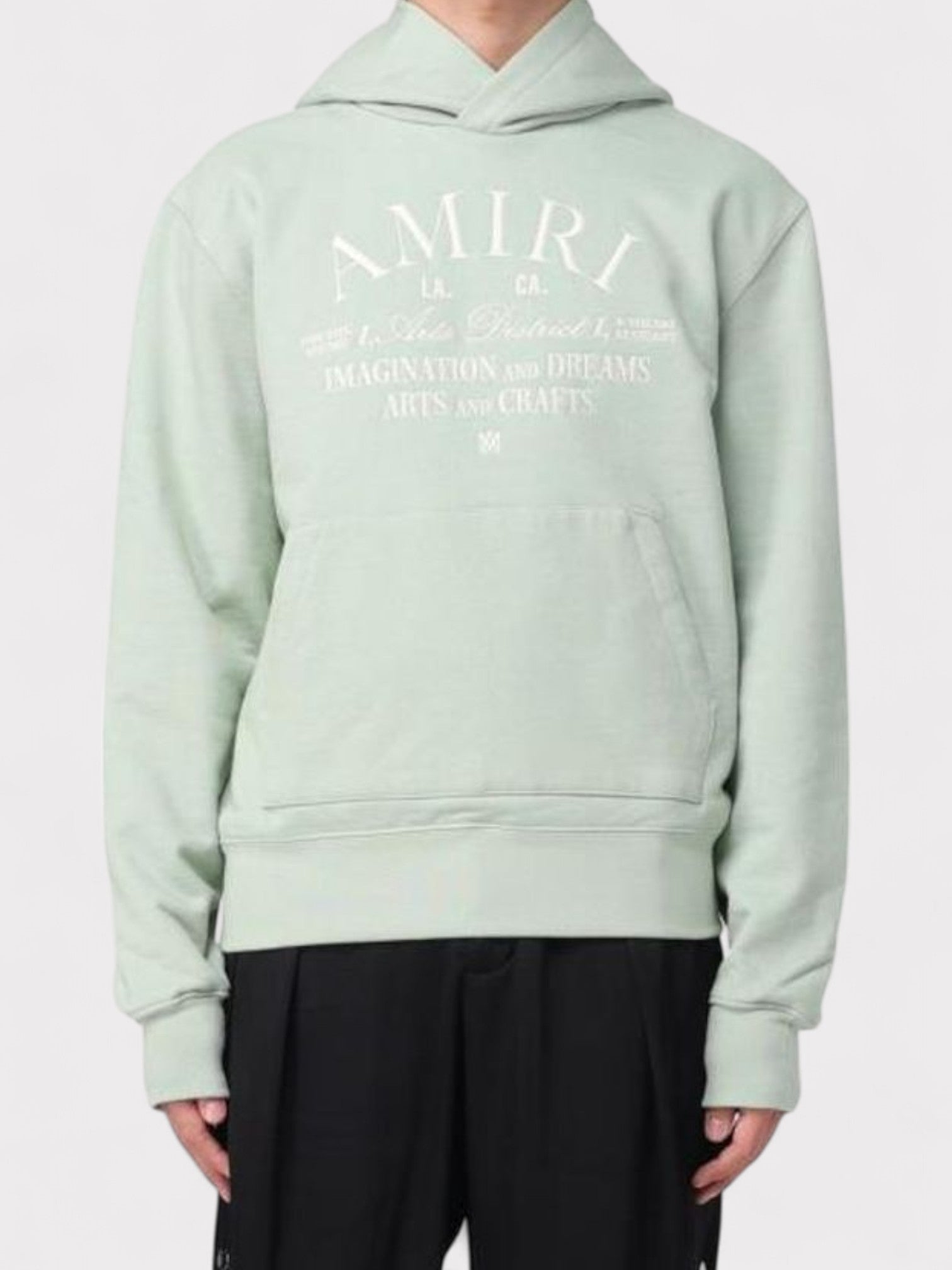 Amiri Arts District Hoodie Frosty Green - Supplied FashionAmiri