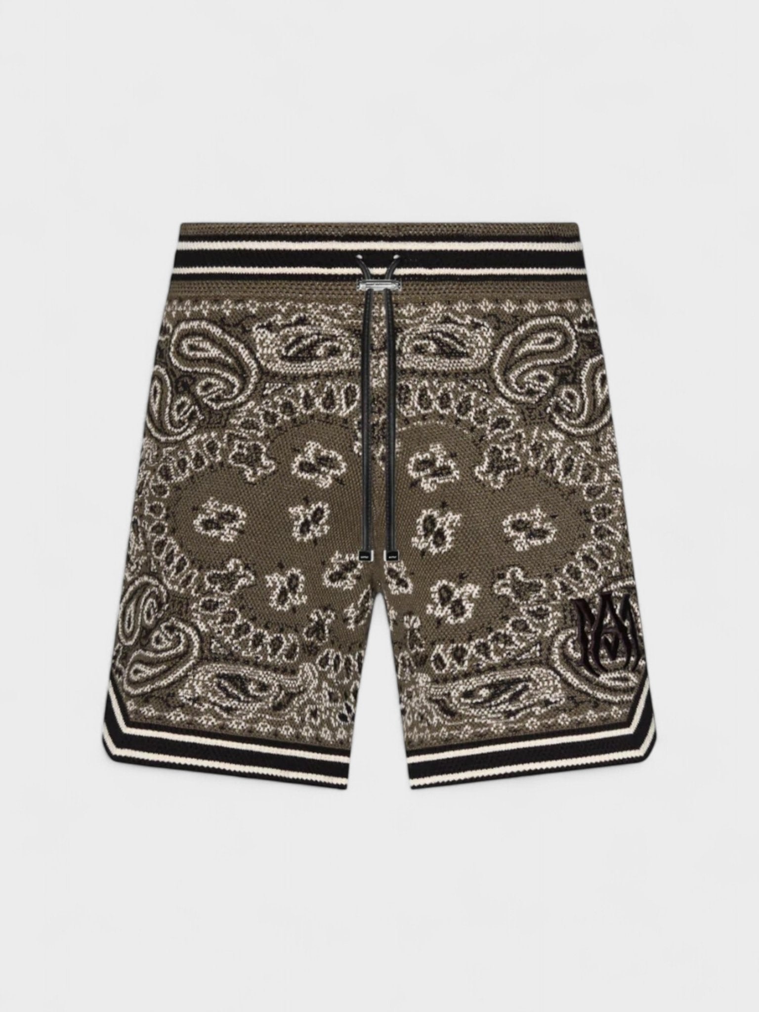 Amiri Bandana Shorts Green - Supplied FashionAmiri