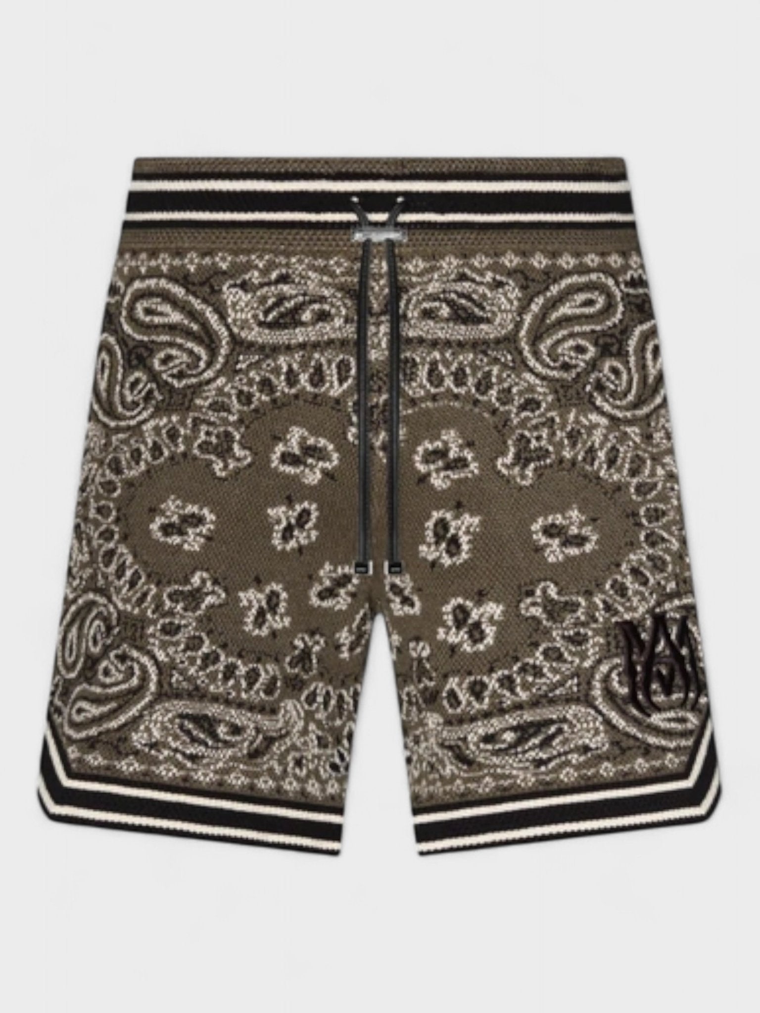 Amiri Bandana Shorts Green - Supplied FashionAmiri