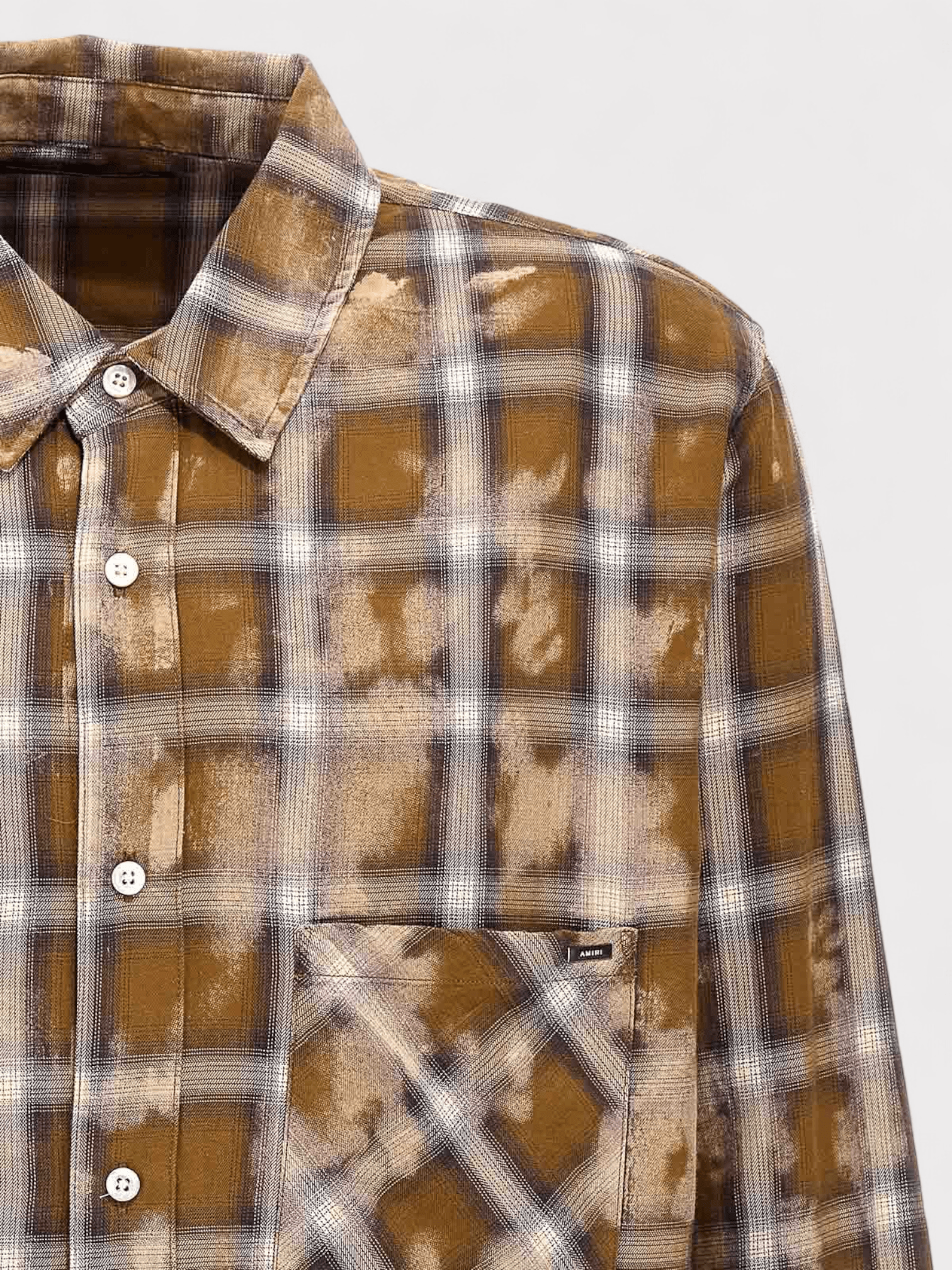 Amiri Bleach Amiri Logo Flannel - Supplied FashionAmiri