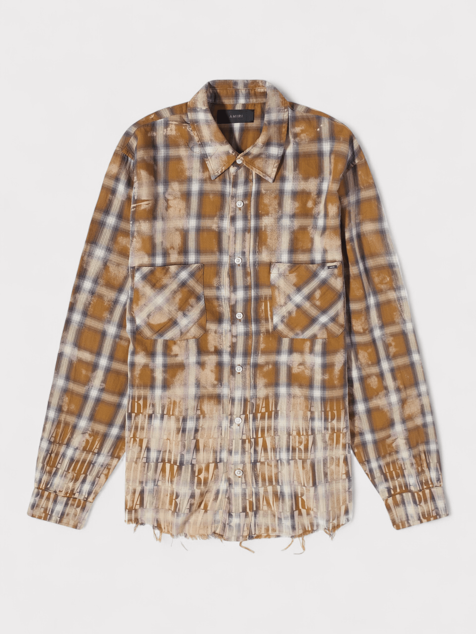Amiri Bleach Amiri Logo Flannel - Supplied FashionAmiri