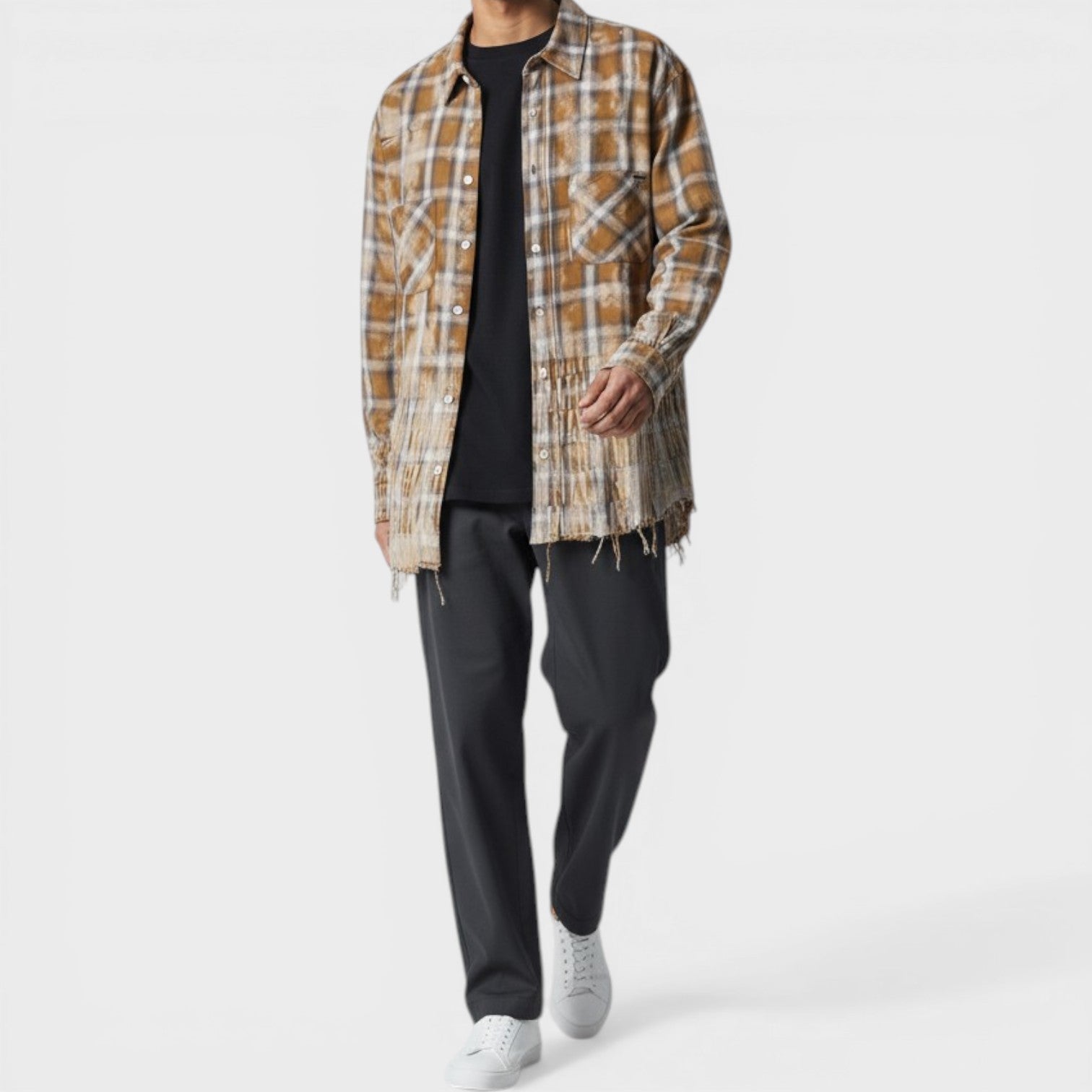 Amiri Bleach Amiri Logo Flannel