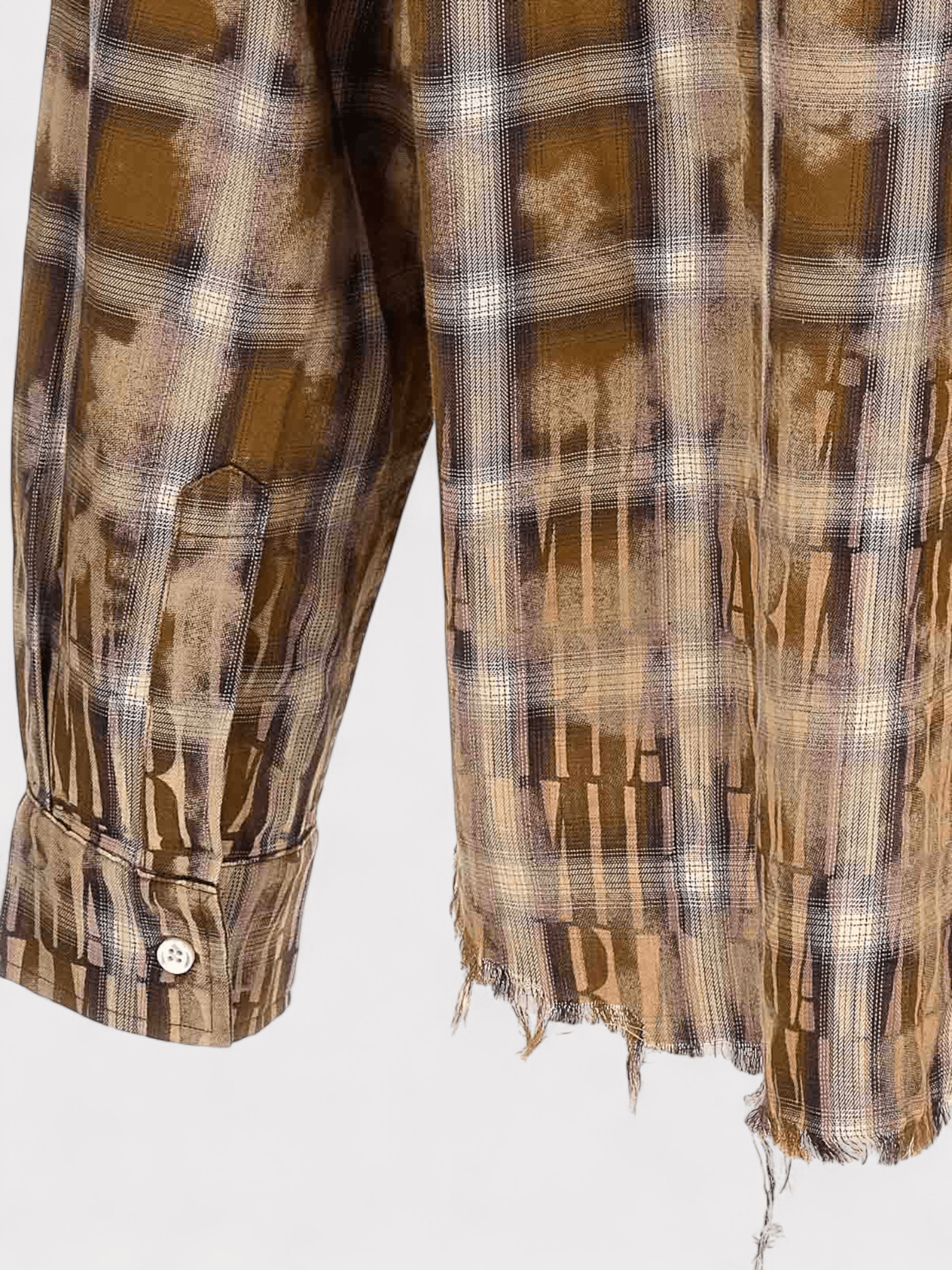 Amiri Bleach Amiri Logo Flannel - Supplied FashionAmiri