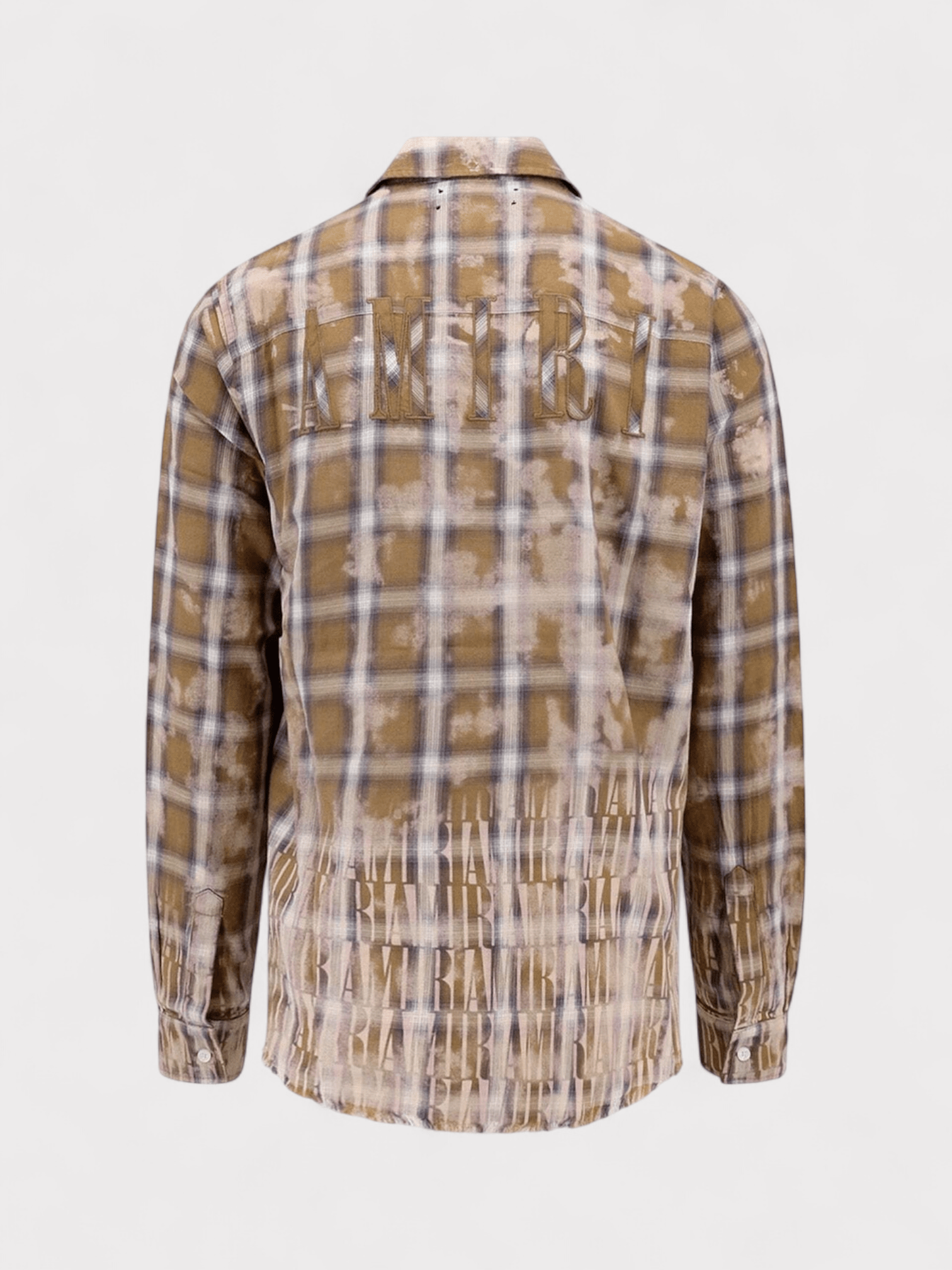 Amiri Bleach Amiri Logo Flannel - Supplied FashionAmiri