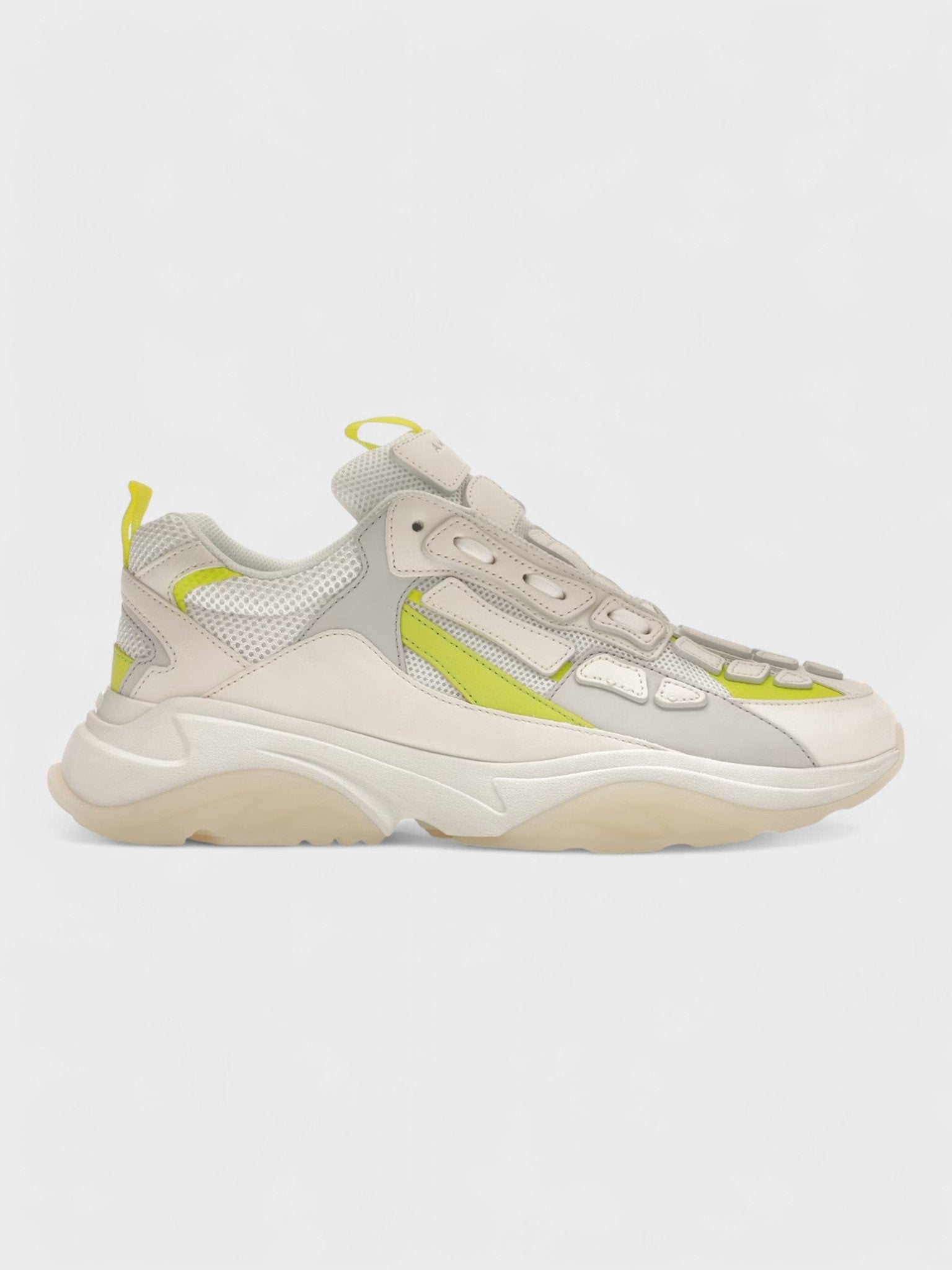 Amiri Bone Runner 'White Neon Yellow' - Supplied FashionAmiri