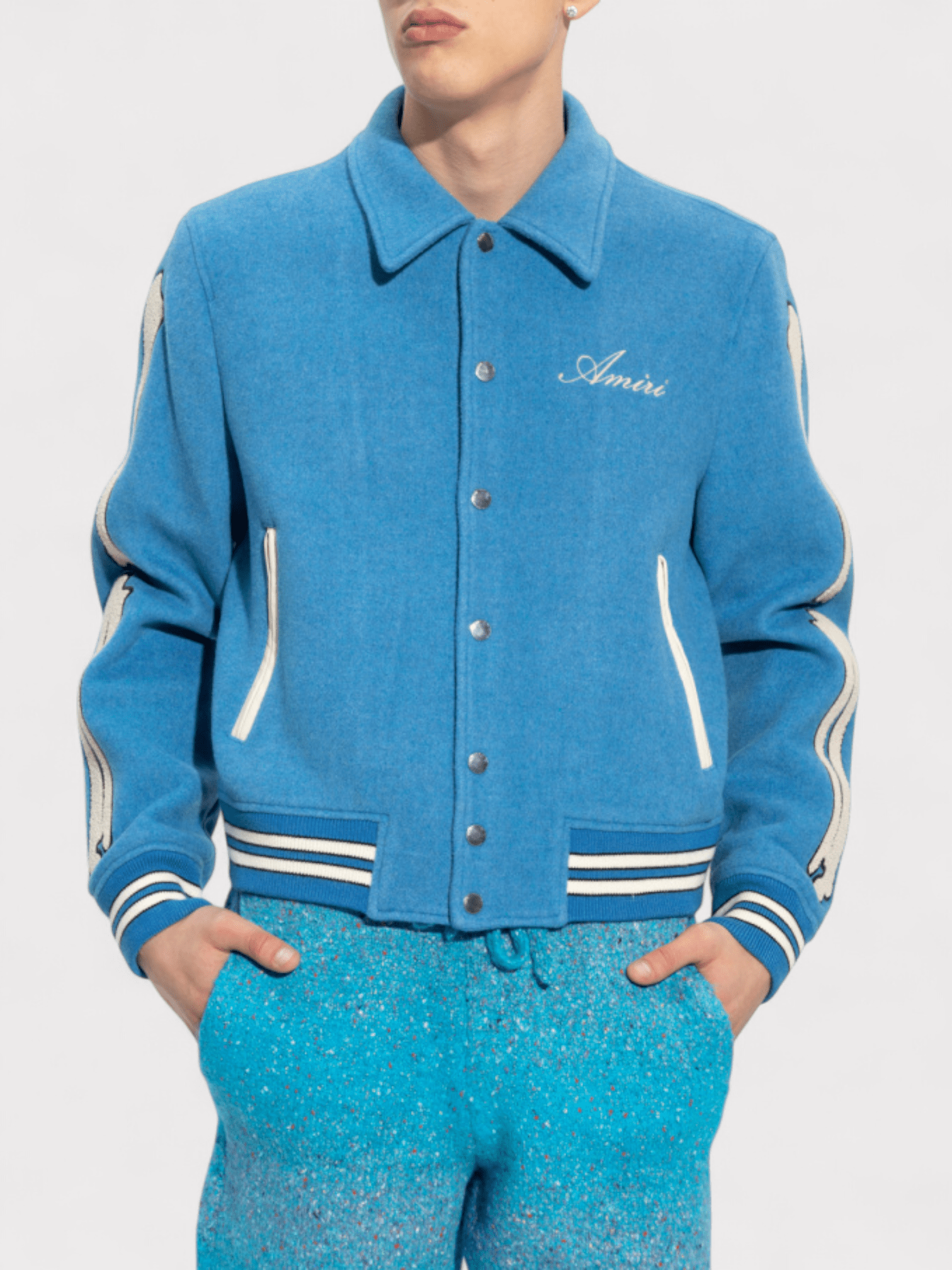 Amiri Bones Varsity Jacket - Supplied FashionAmiri