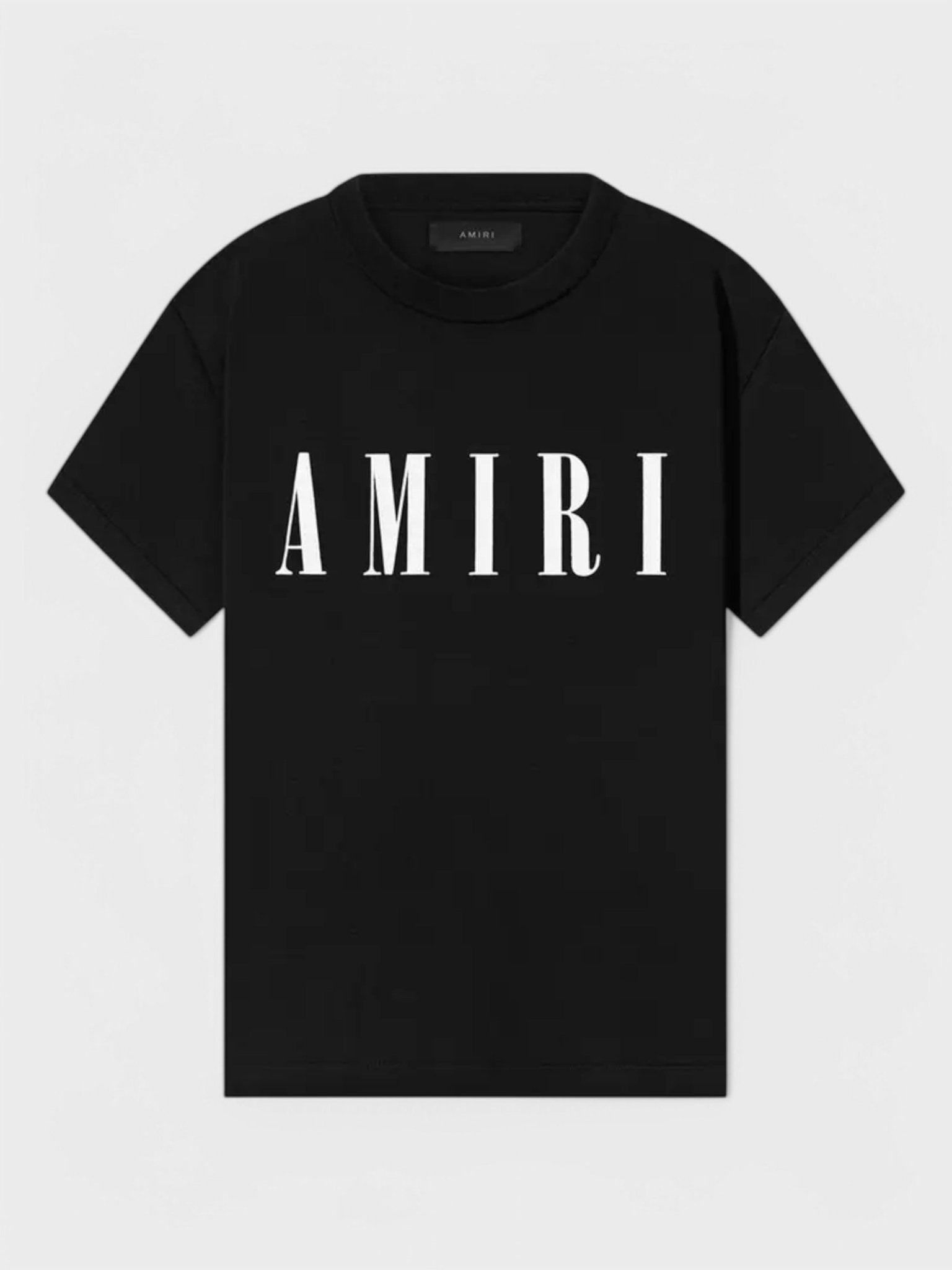 Amiri Core Logo Slim Tee Black Womens - Supplied FashionAmiri