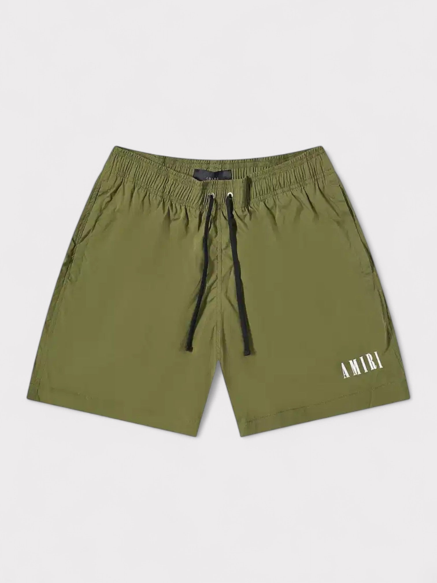 Amiri Core Logo Swimtrunk Military Green - Supplied FashionAmiri