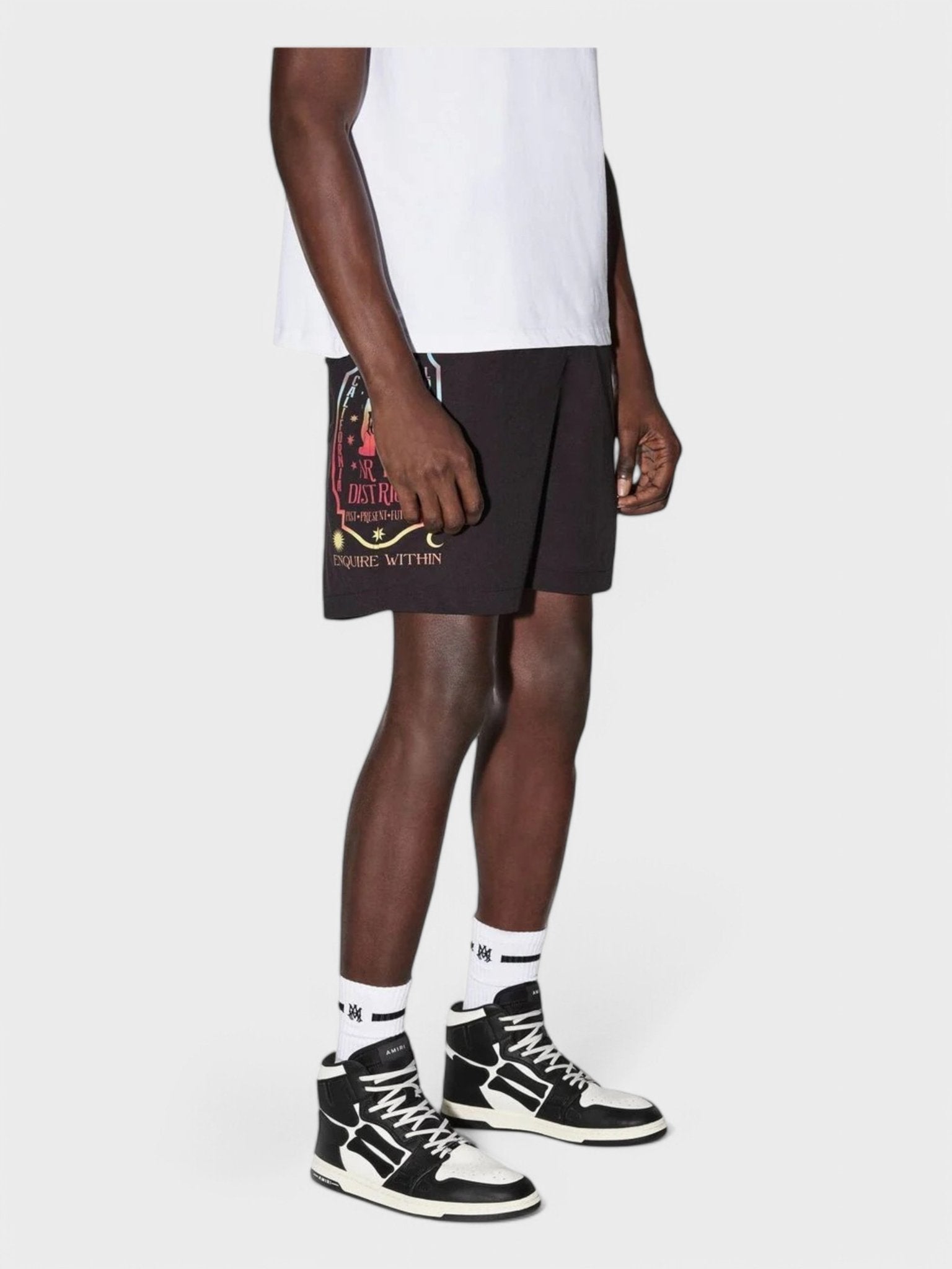 Amiri Fortune Swim Trunks Black - Supplied FashionAmiri